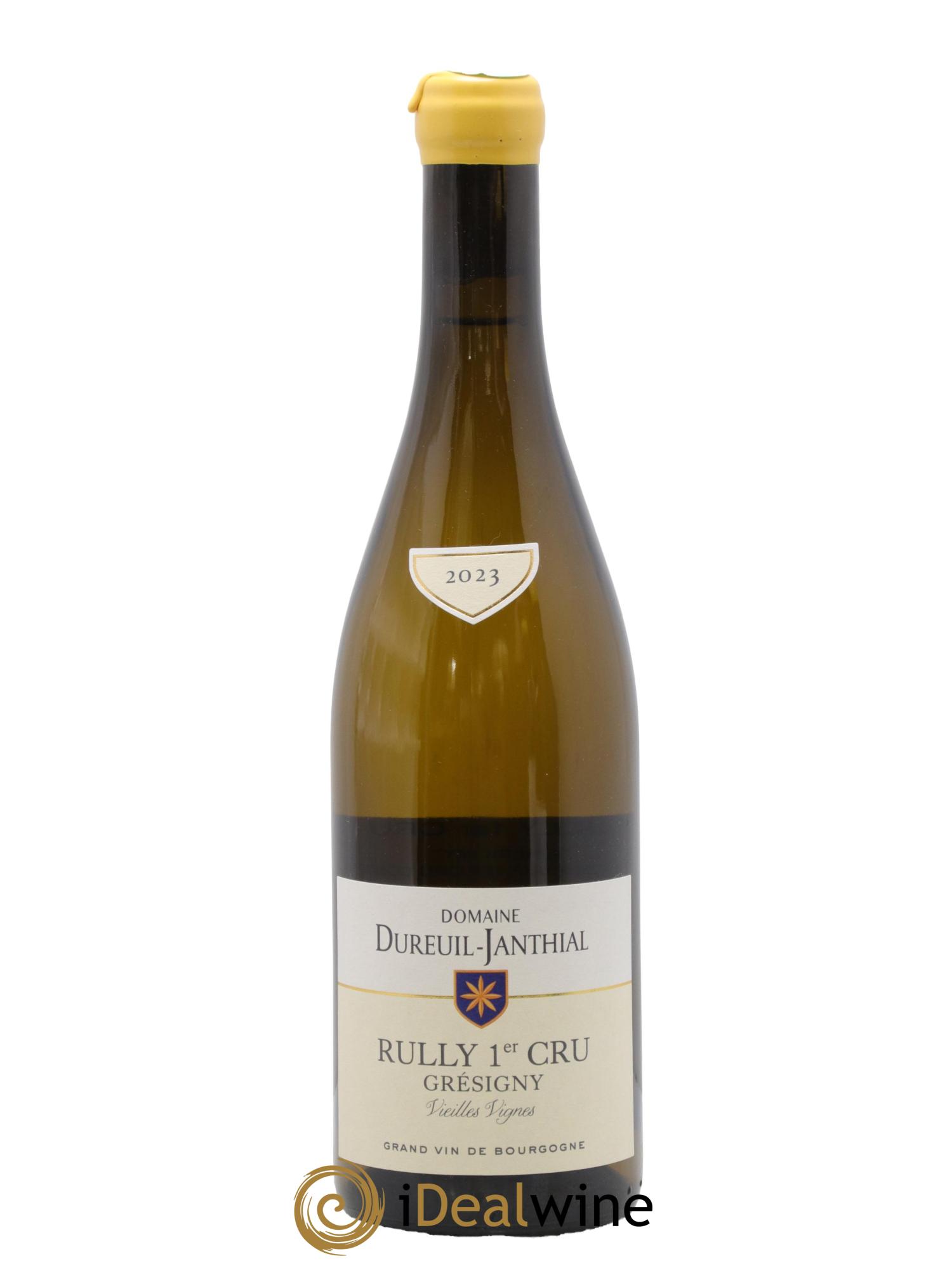 Rully 1er Cru Grésigny Vieilles Vignes Vincent Dureuil-Janthial 2023 - Lot de 1 bouteille - 0