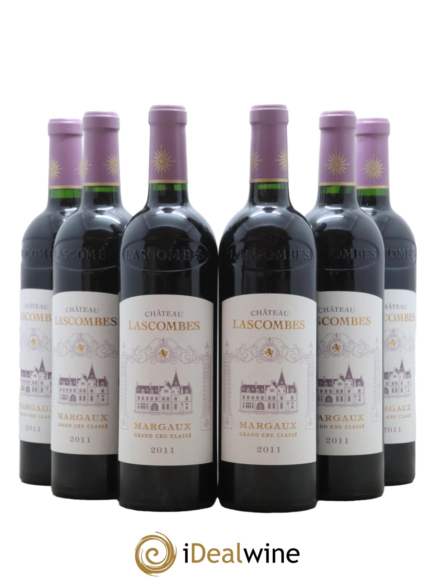 Château Lascombes 2ème Grand Cru Classé 2011 - Lot de 6 bouteilles - 0