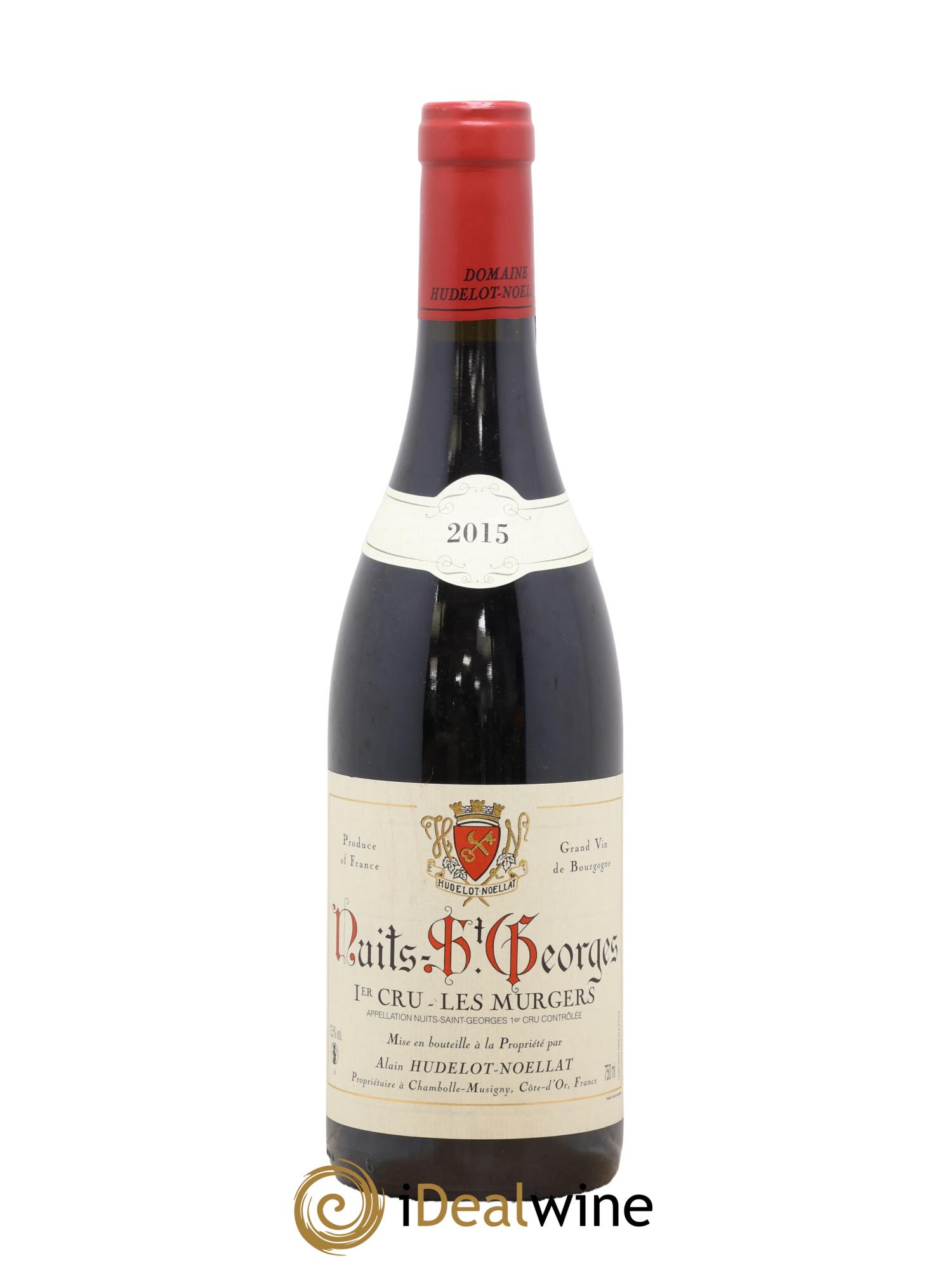 Nuits-Saint-Georges 1er Cru Les Murgers Hudelot-Noëllat 2015 - Lot de 1 bouteille - 0