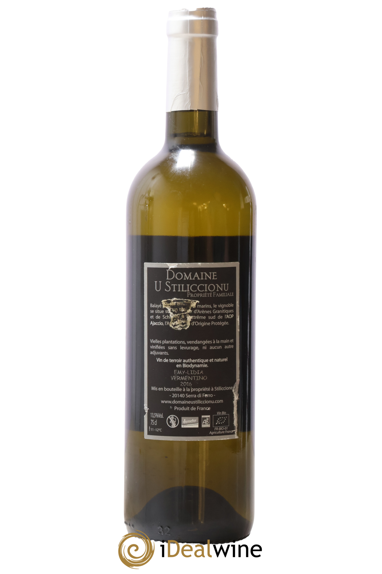 Ajaccio Vermentino Emilydia U Stiliccionu S.Poly 2016 - Lot of 1 bottle - 1