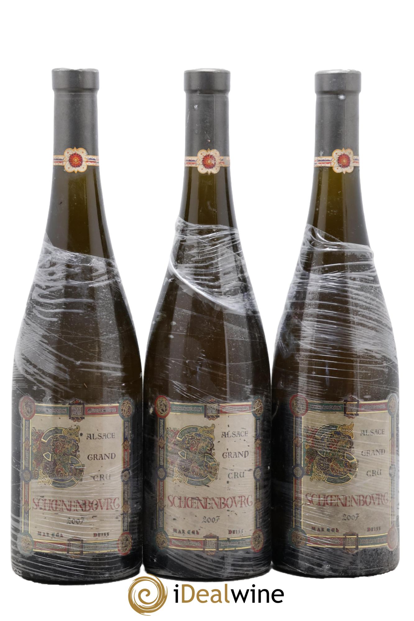 Alsace Grand Cru Schoenenbourg Marcel Deiss (Domaine) 2007 - Lot de 3 bouteilles - 0