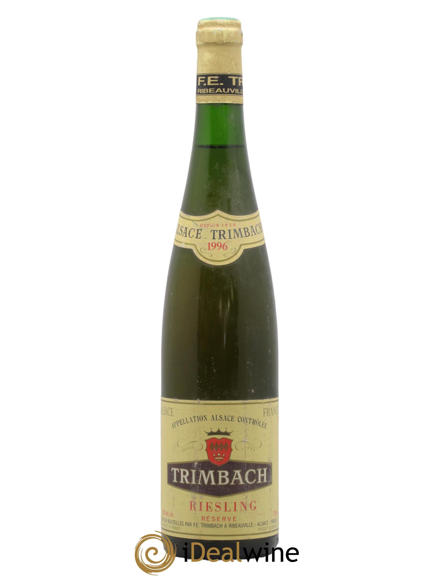 Alsace Riesling Trimbach (Domaine) 1996 - Posten von 1 Flasche - 0