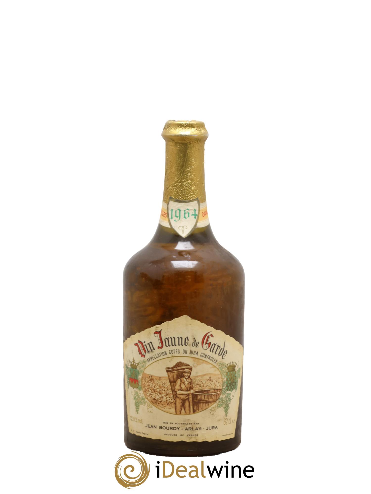 Côtes du Jura Vin Jaune Jean Bourdy  1964 - Posten von 1 Clavelin - 0