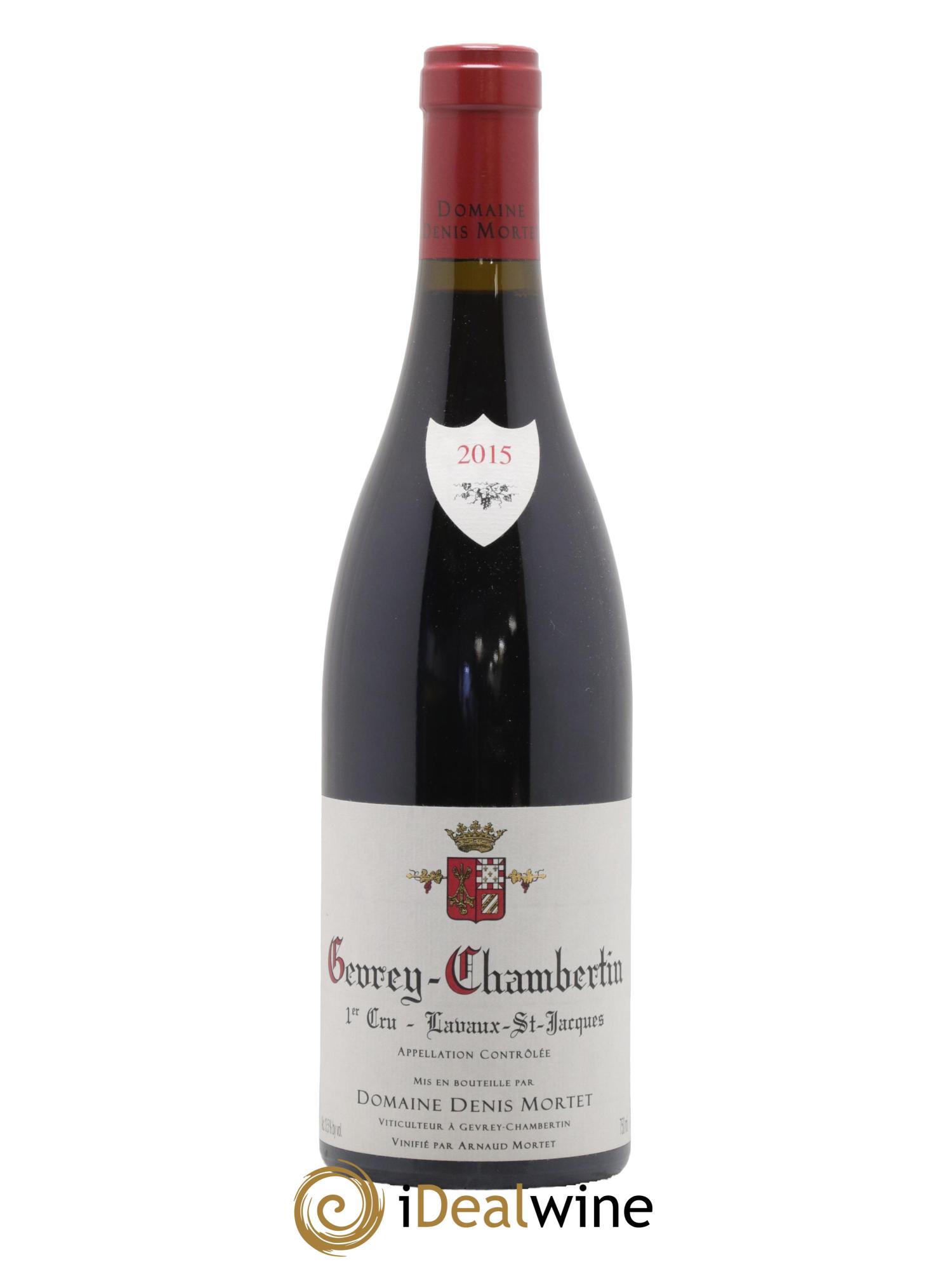 Gevrey-Chambertin 1er Cru Lavaux Saint Jacques Denis Mortet (Domaine) 2015 - Lot de 1 bouteille - 0