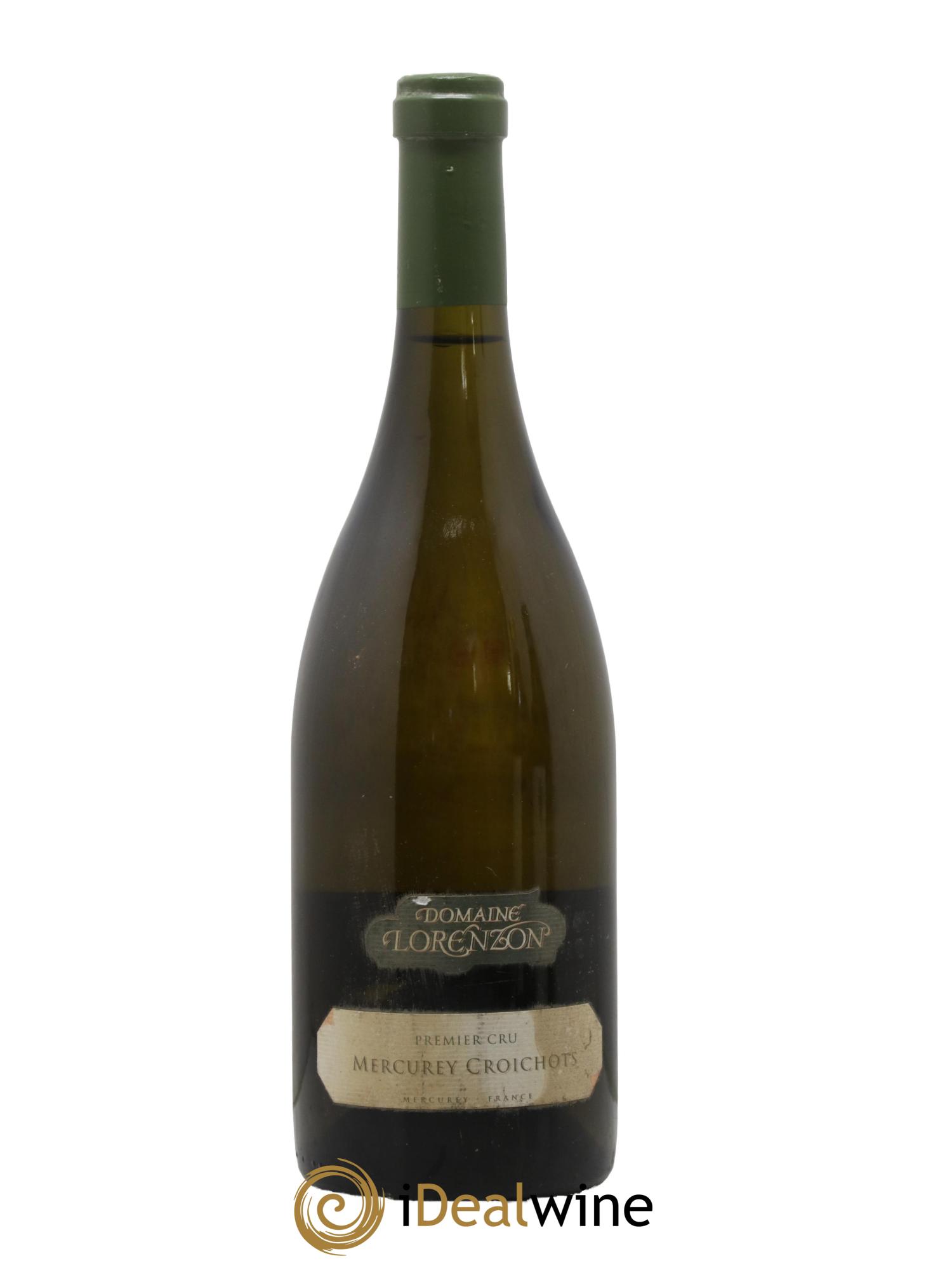 Mercurey Croichots Lorenzon 2003 - Lot de 1 bouteille - 0