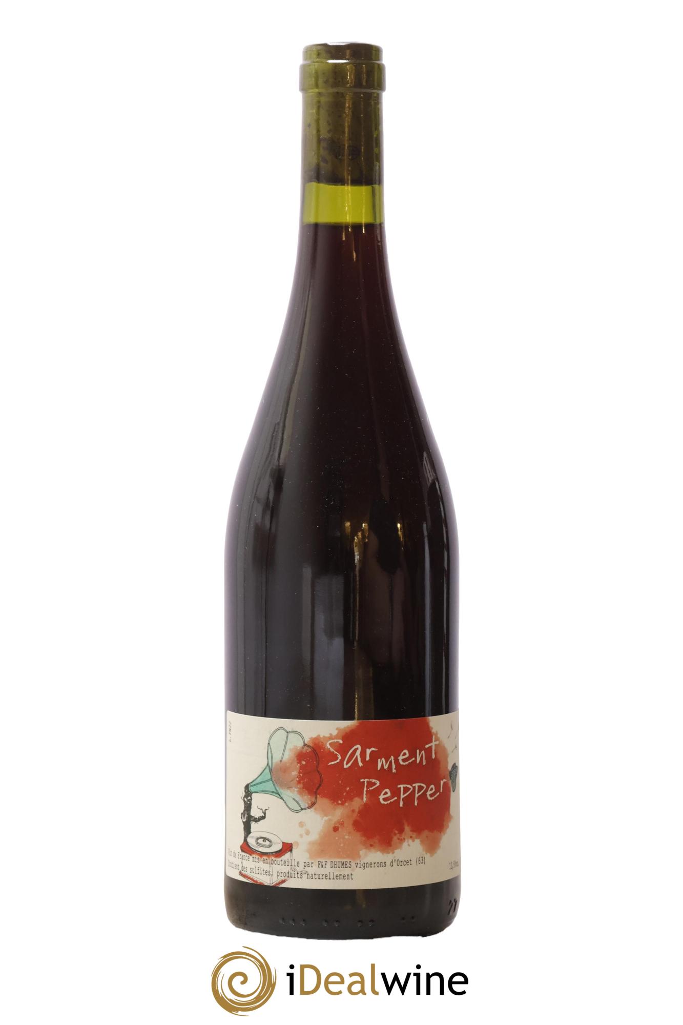 Vin de France Sarment Pepper François Dhumes 2022 - Lotto di 1 bottiglia - 0
