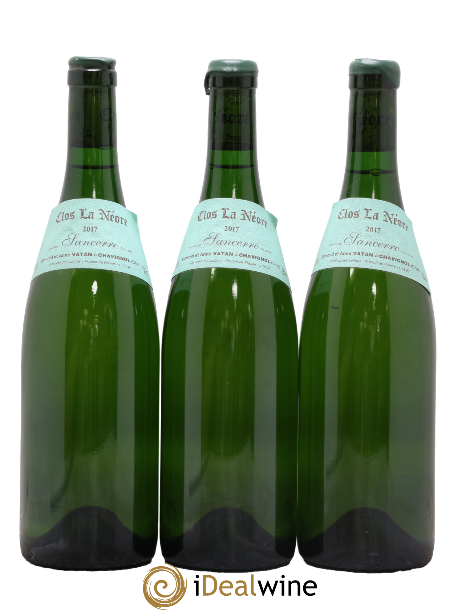 Sancerre Clos la Neore Edmond Vatan 2017 - Lot de 3 bouteilles - 0