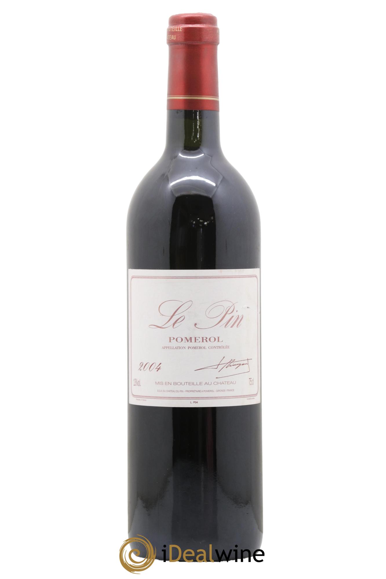 Château Le Pin 2004 - Lotto di 1 bottiglia - 0