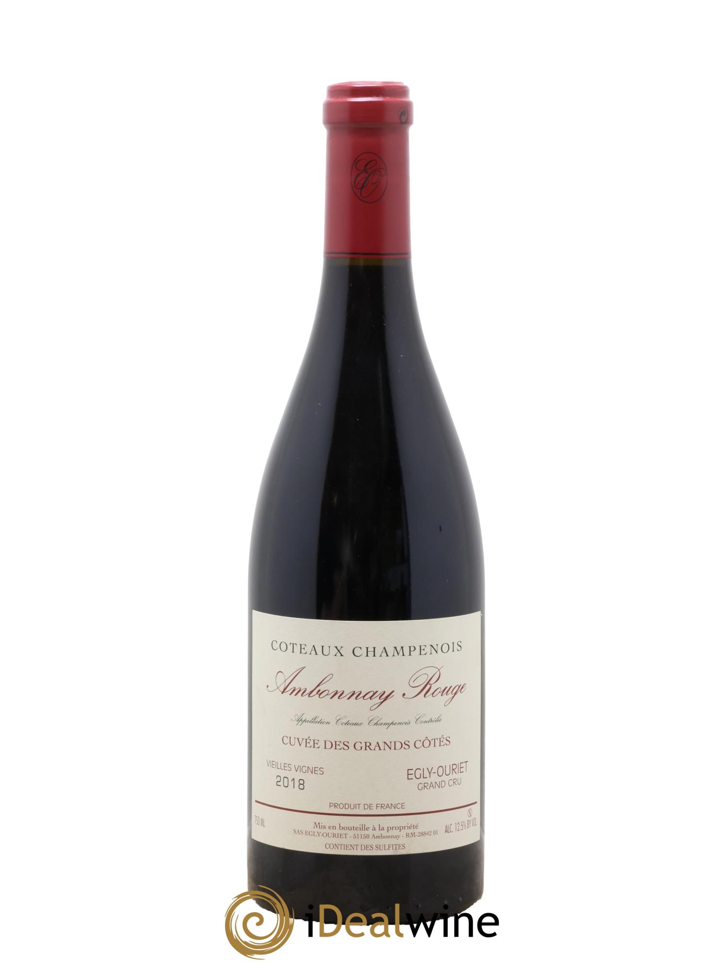 Ambonnay Cuvée des Grands Côtés VV Grand Cru Egly-Ouriet 2018 - Lotto di 1 bottiglia - 0