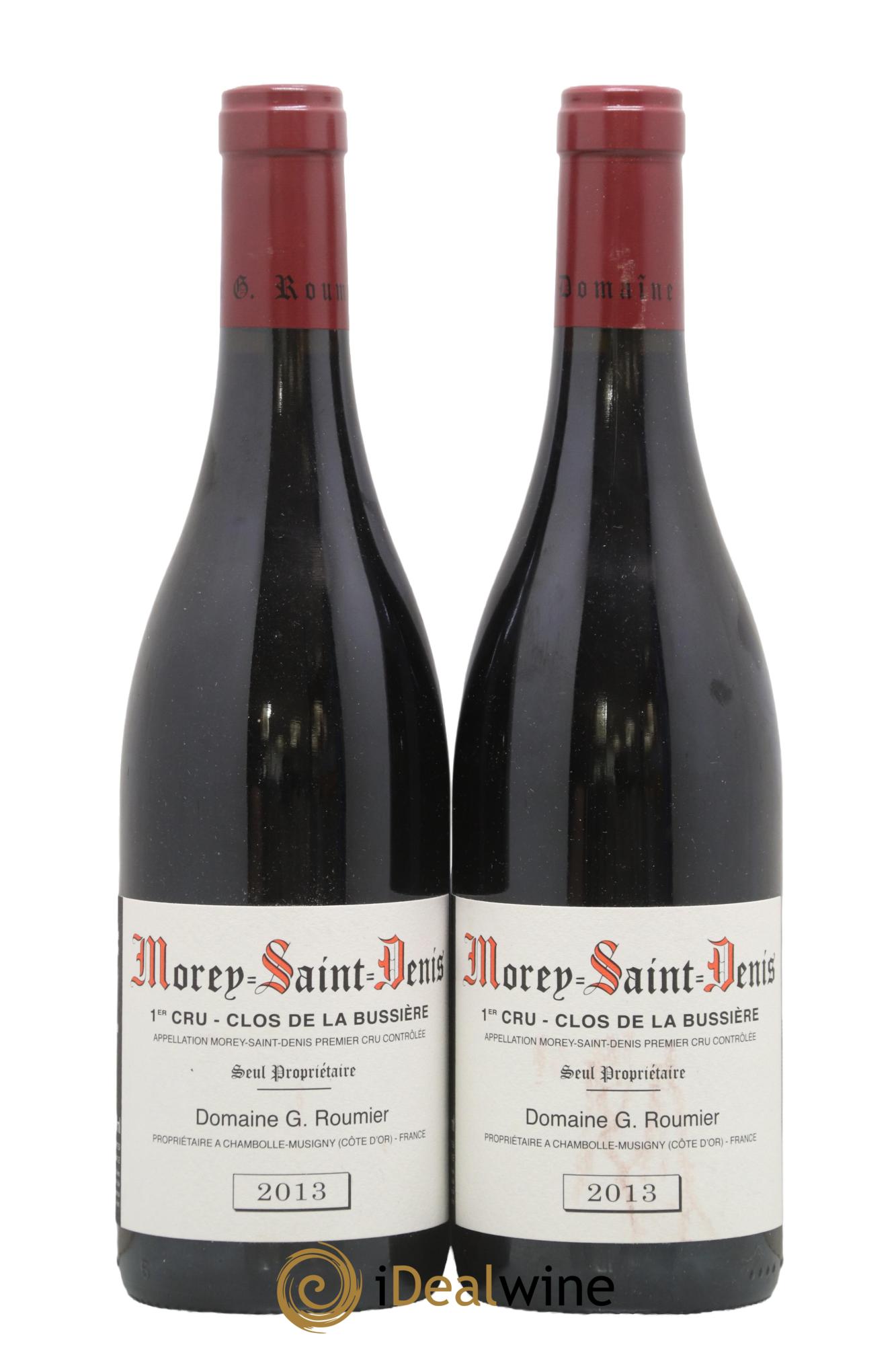 Morey Saint-Denis 1er Cru Clos de la Bussière Georges Roumier (Domaine) 2013 - Lotto di 2 bottiglie - 0