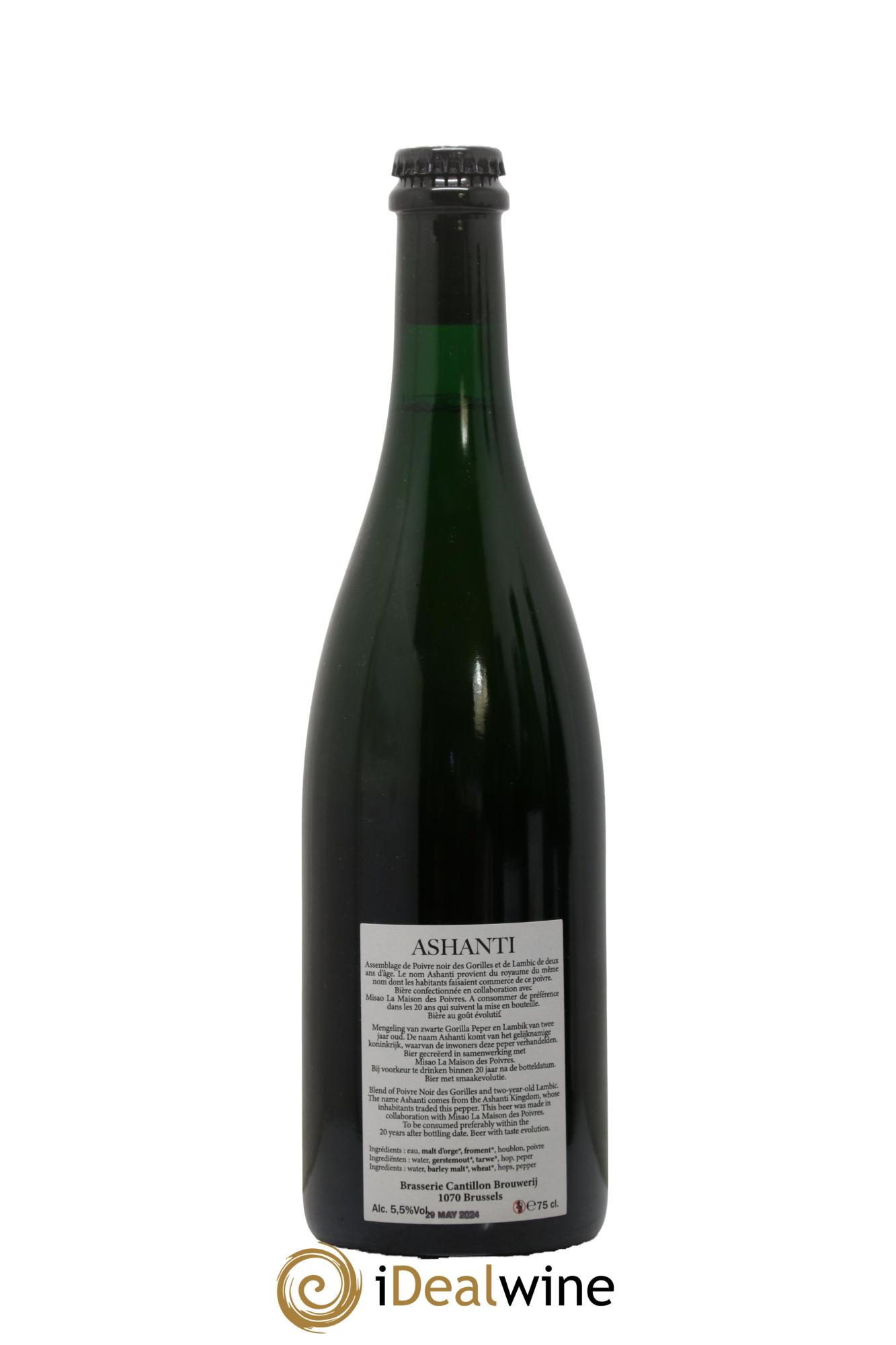 Bière Cuvée Ashanti Gueuze Cantillon (bottled 2024) - Lotto di 1 bottiglia - 1