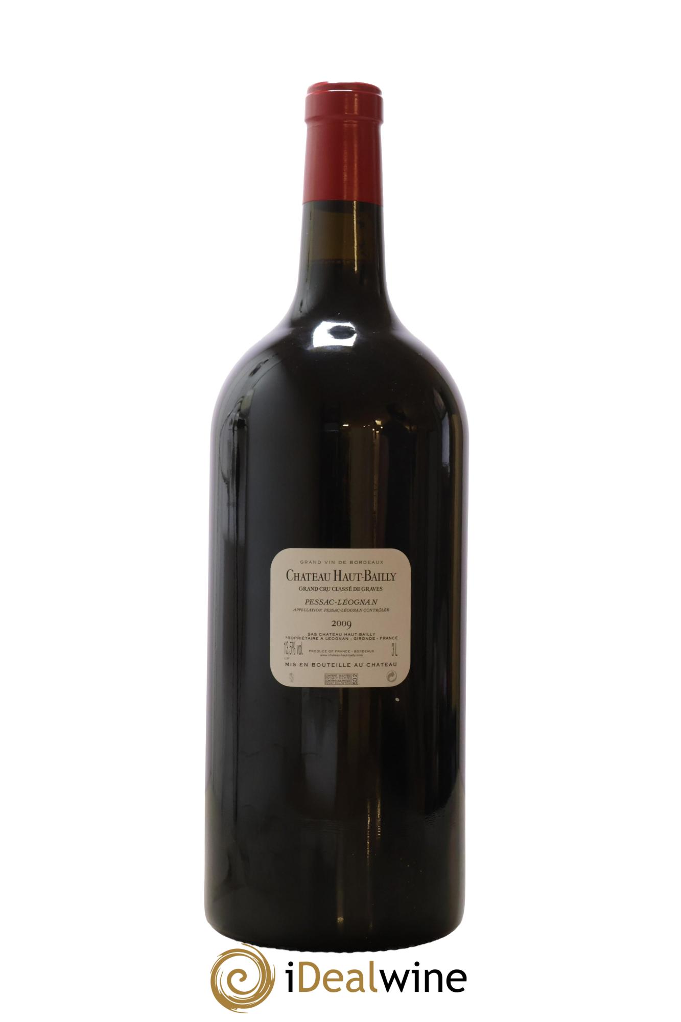 Château Haut-Bailly Cru Classé de Graves  2009 - Lot of 1 double magnum - 2