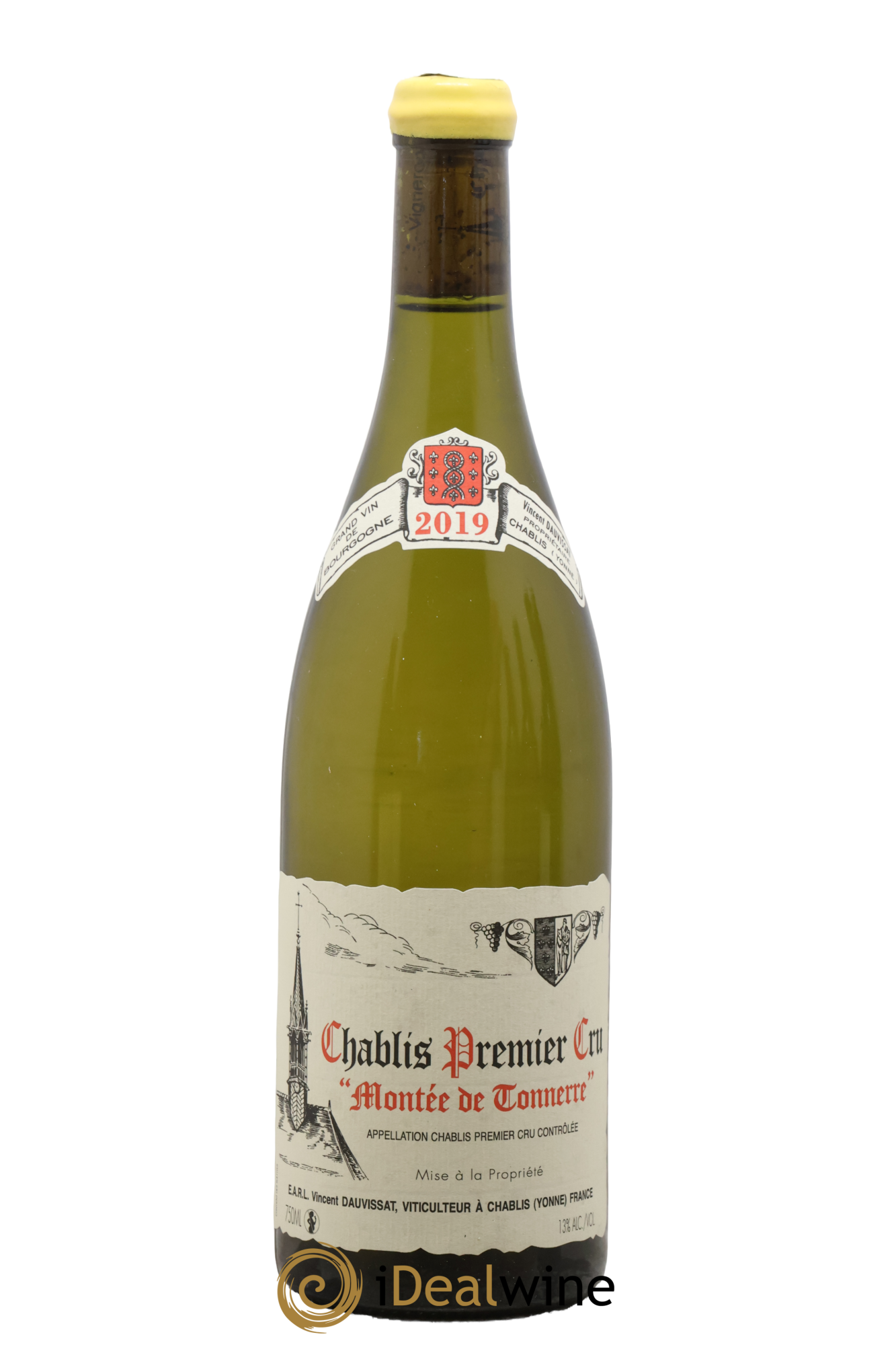 Chablis 1er Cru Montée de Tonnerre Vincent Dauvissat (Domaine) 2019 - Posten von 1 Flasche - 0