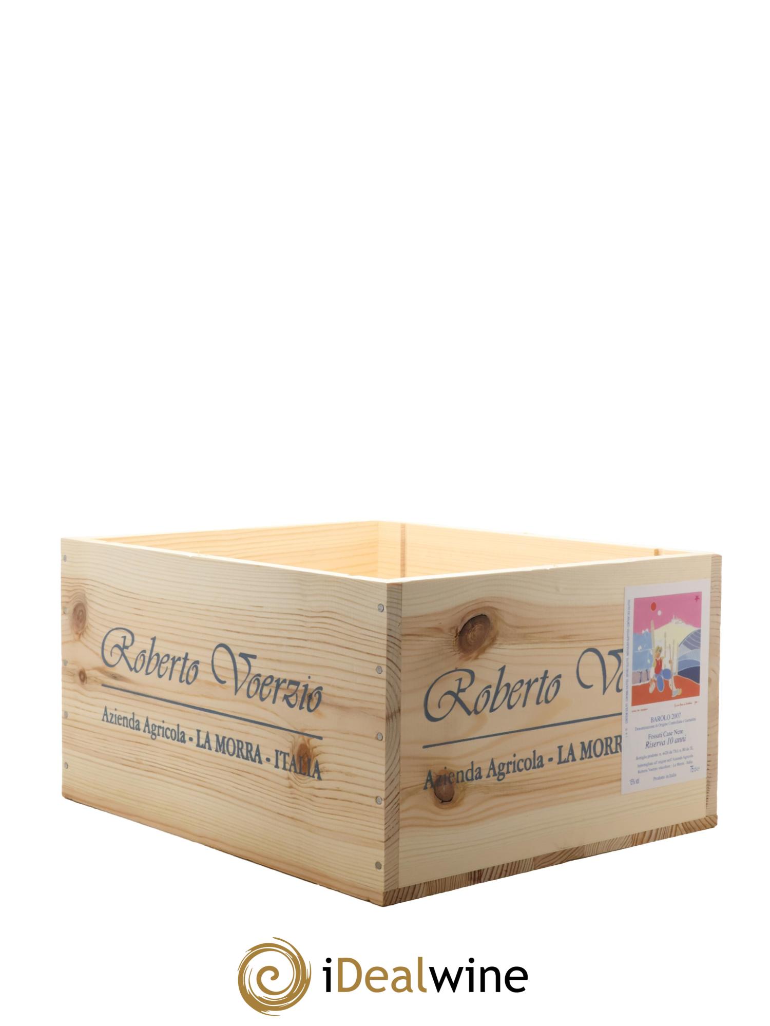 Barolo DOCG Riserva 10 anni Fossati Case Nere Roberto Voerzio 2007 - Lot de 6 bouteilles - 3