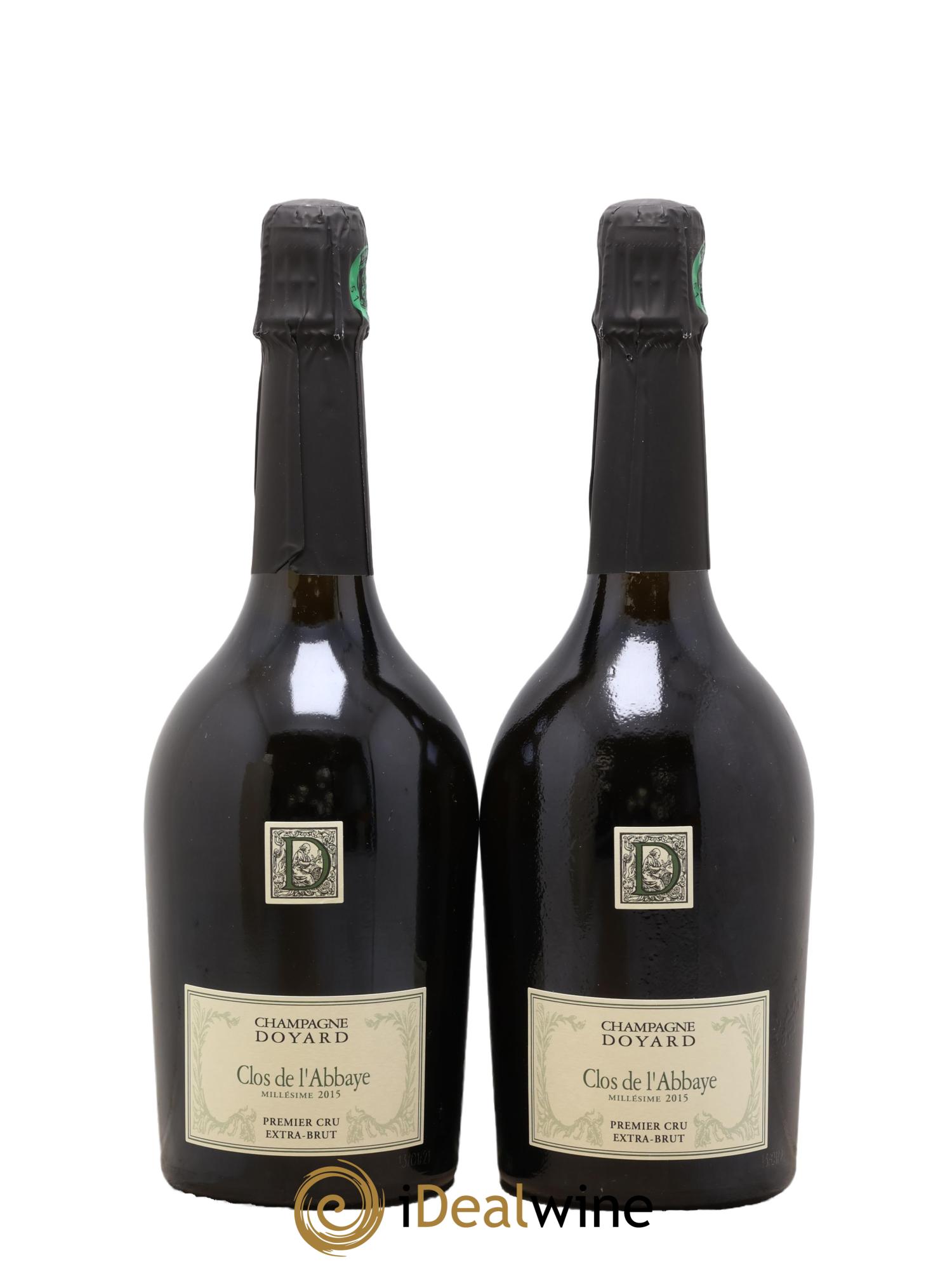 Clos de l'Abbaye Extra-Brut Maison Doyard 2015 - Posten von 2 Flaschen - 0