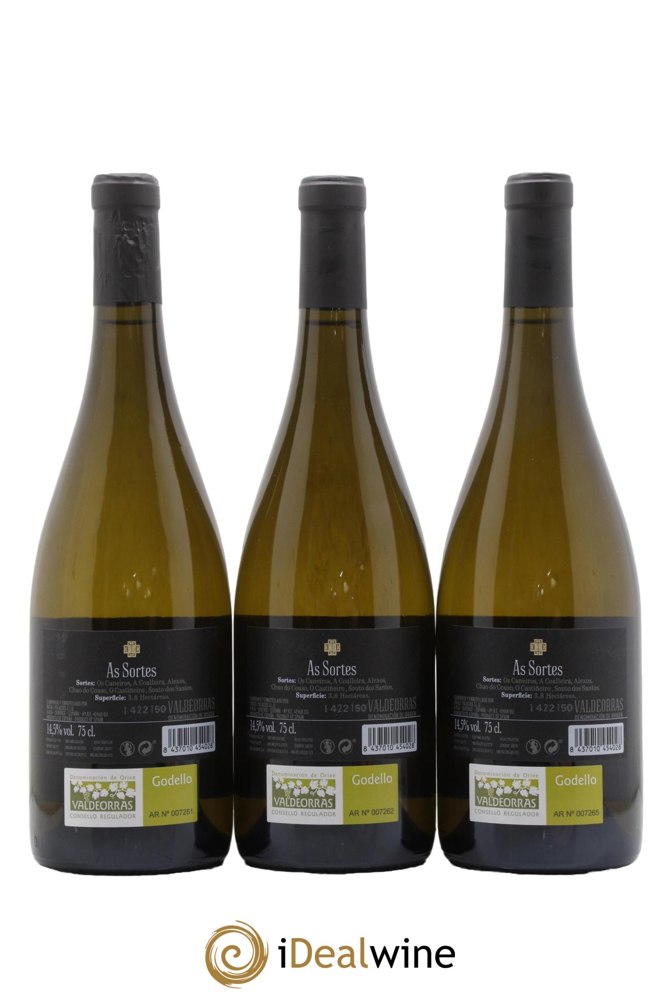 Espagne Valdeorras As Sortes Val Do Bibei R Palacios 2021 - Lot de 3 bouteilles - 1