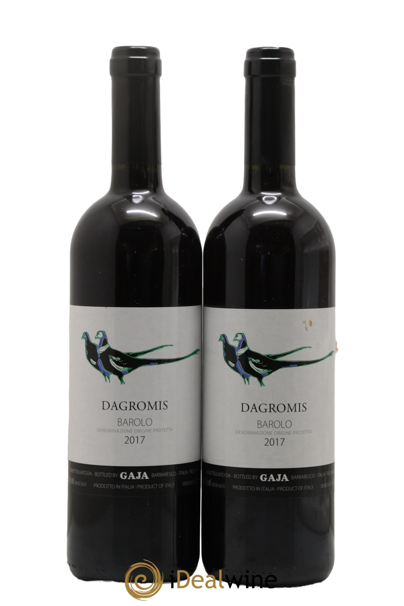 Barolo DOCG Dagromis Angelo Gaja 2017 - Lot de 2 bouteilles - 0