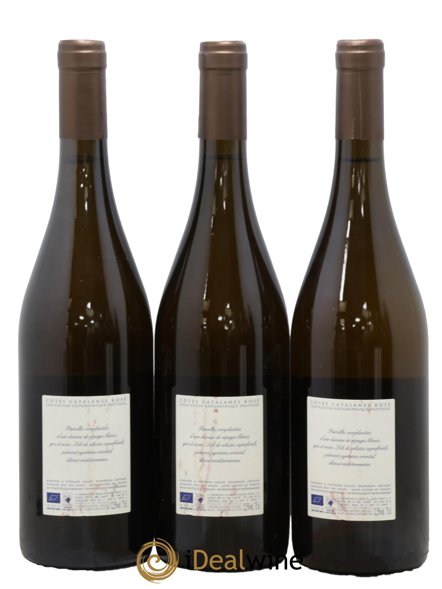 Côtes Catalanes Roc des Anges Les Vignes Métissées Marjorie et Stéphane Gallet 2019 - Lot de 3 bouteilles - 1