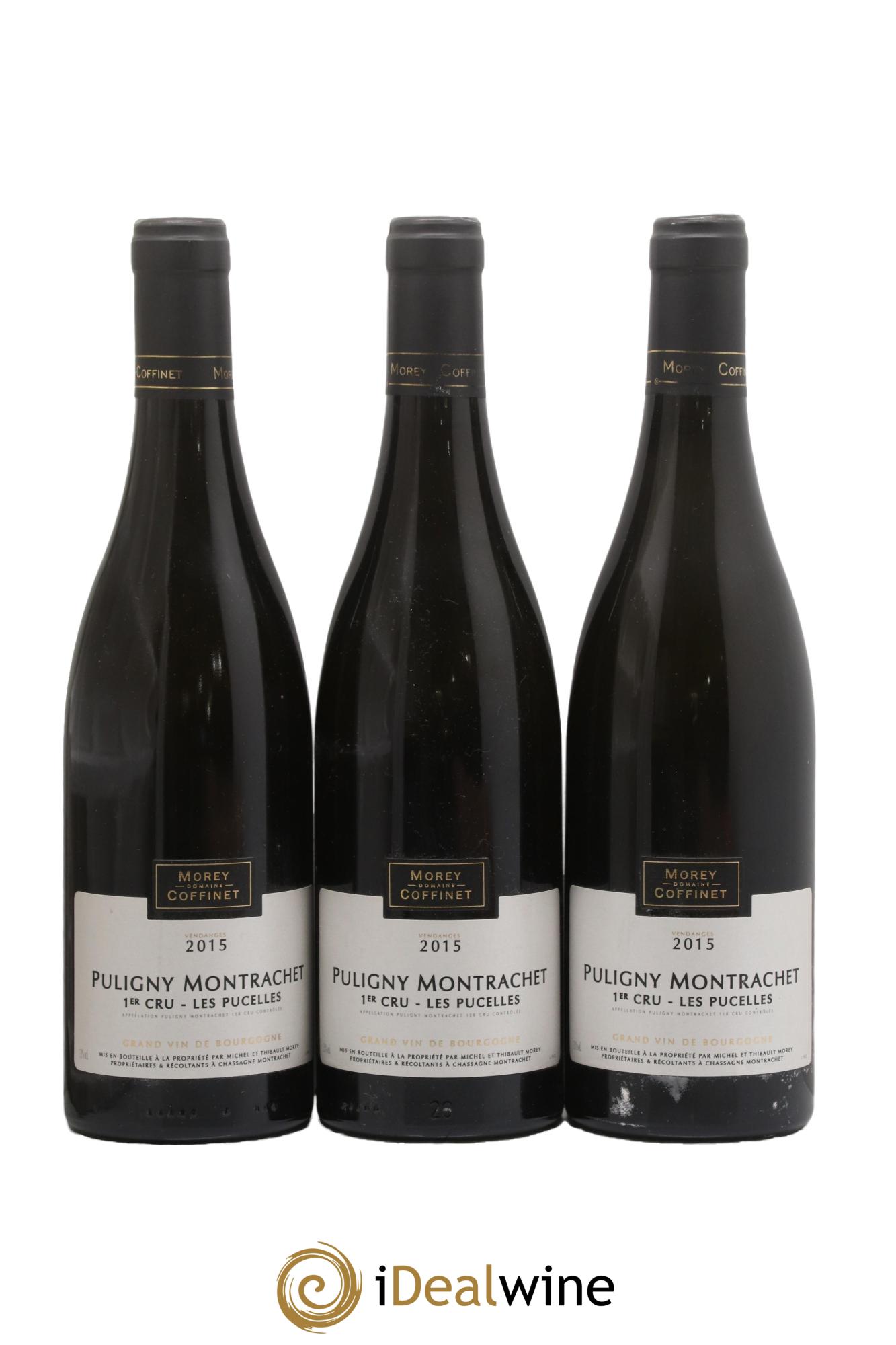 Puligny-Montrachet 1er Cru Les Pucelles Morey-Coffinet (Domaine) 2015 - Lot de 3 bouteilles - 0