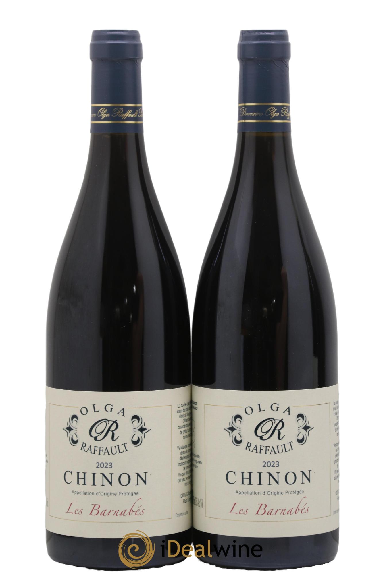 Chinon Les Barnabés Olga Raffault 2023 - Lot de 2 bouteilles - 0