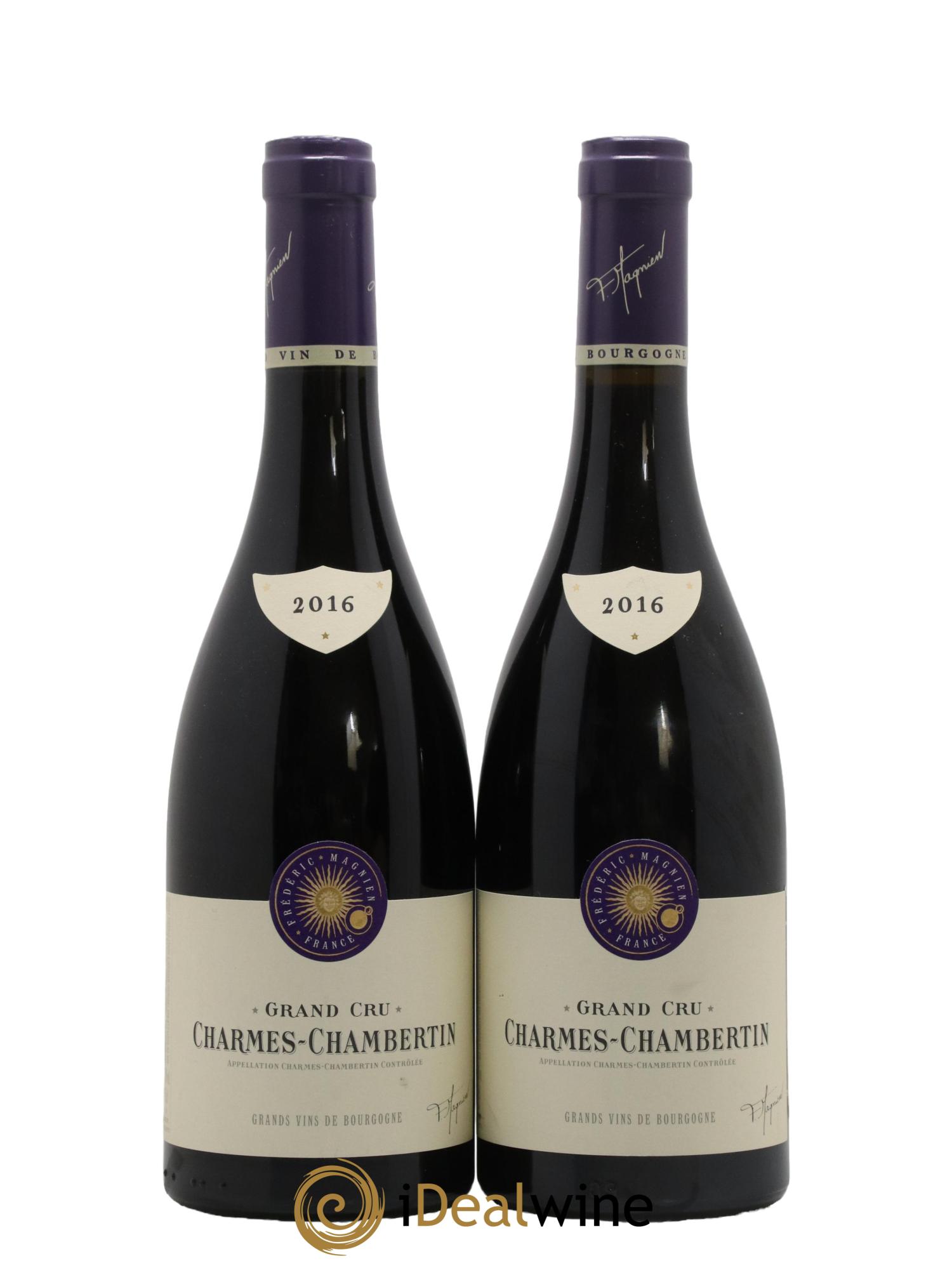 Charmes-Chambertin Grand Cru Frédéric Magnien 2016 - Lot de 2 bouteilles - 0