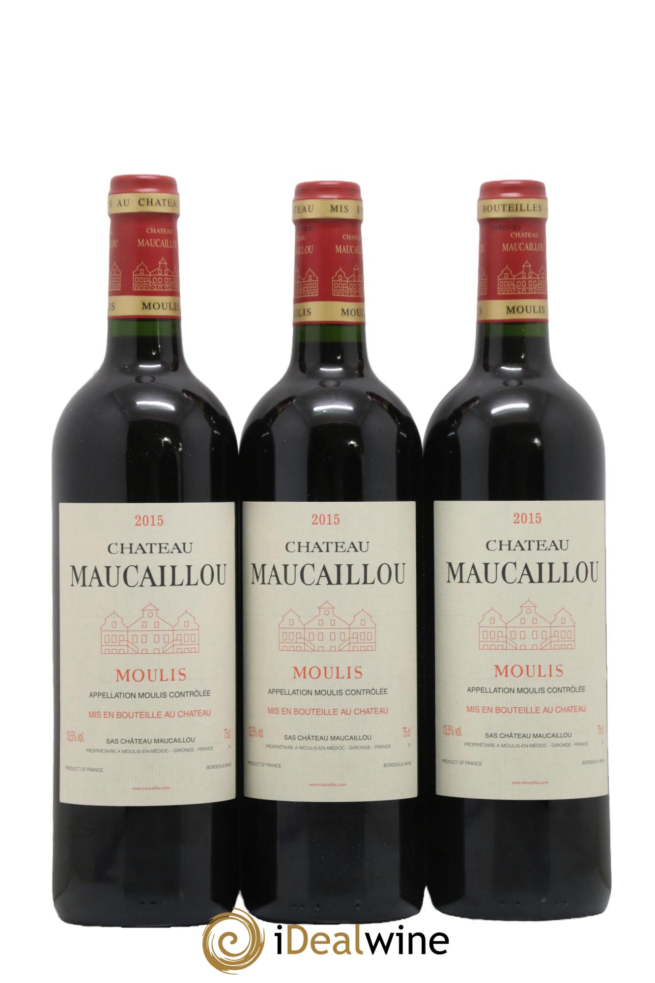 Château Maucaillou 2015 - Lot de 6 bouteilles - 2