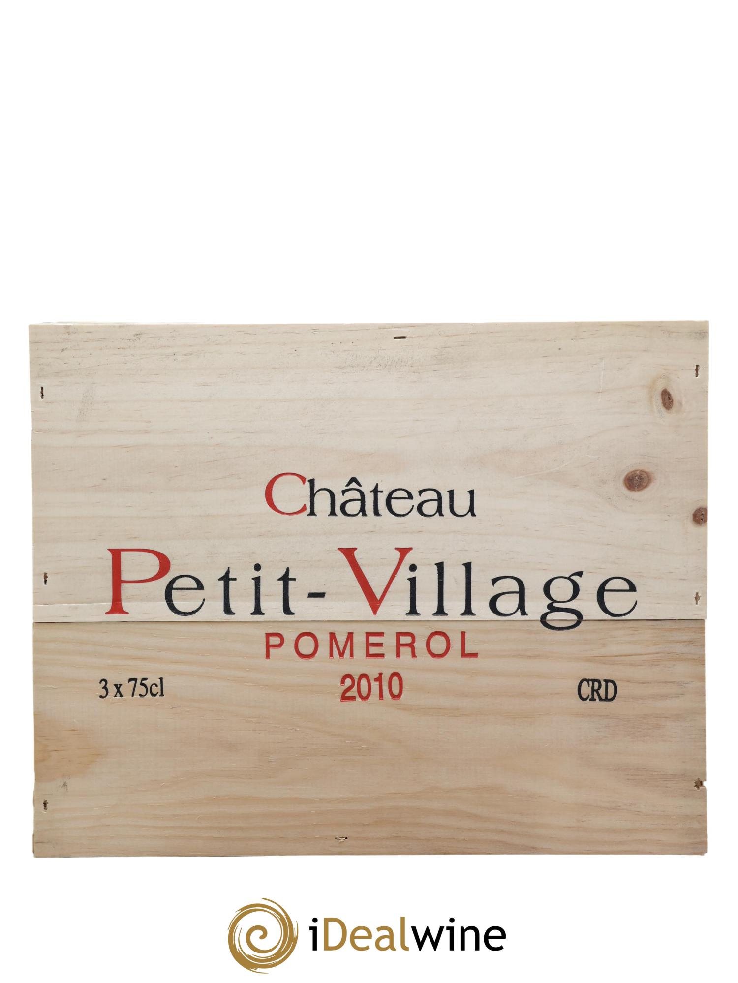 Château Petit Village 2010 - Lot de 3 bouteilles - 1