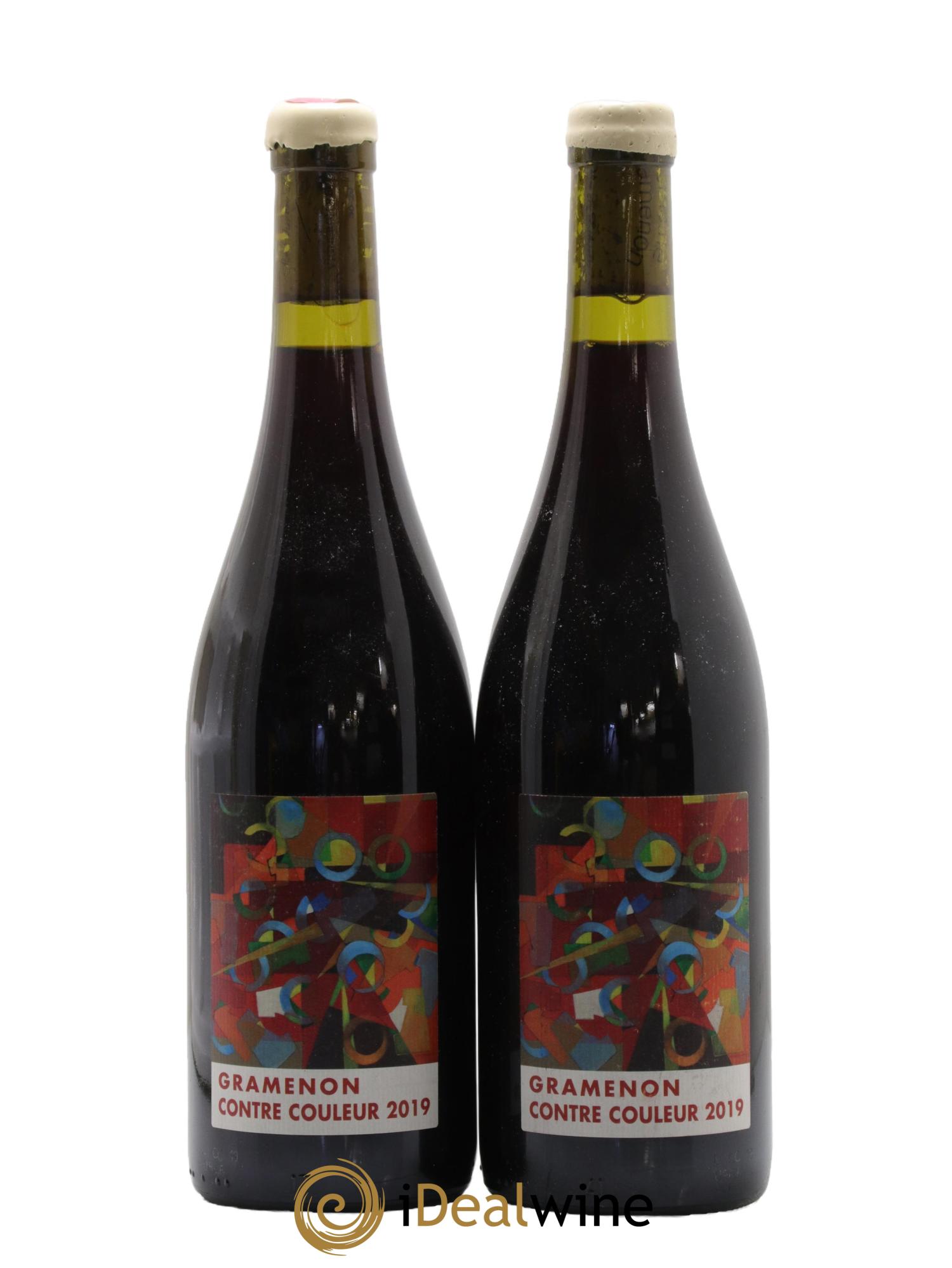 Côtes-du-Rhône Contre-Couleur Gramenon (Domaine) 2019 - Lot de 2 bouteilles - 0