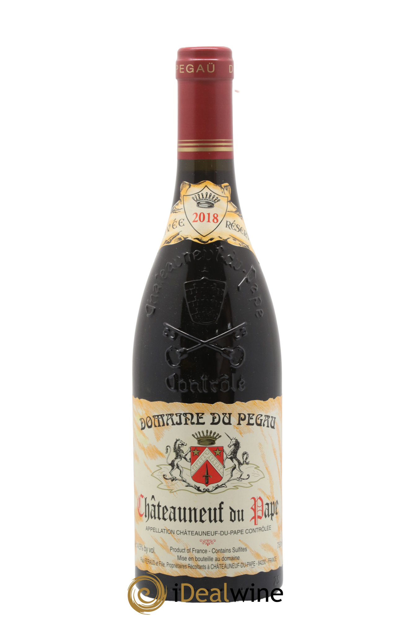 Châteauneuf-du-Pape Domaine du Pegau 2018 - Lotto di 1 bottiglia - 0