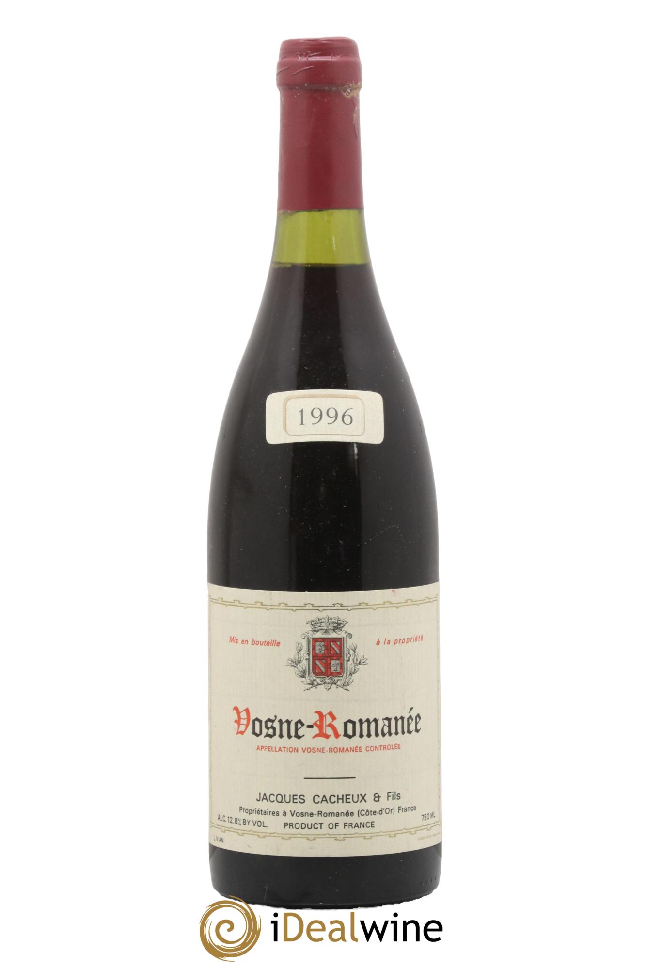 Vosne-Romanée Jacques Cacheux 1996 - Lot de 1 bouteille - 0