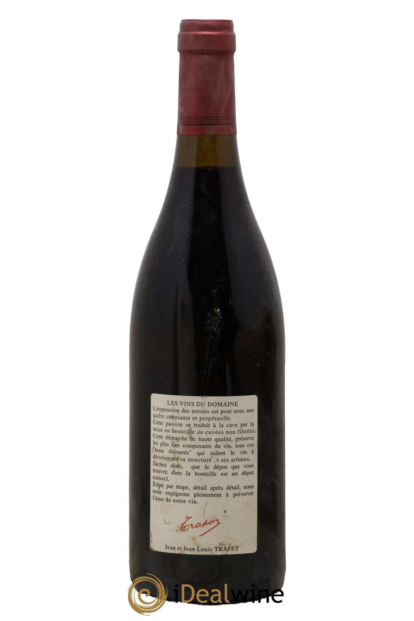 Chambertin Grand Cru Domaine Trapet 1997 - Lot de 1 bouteille - 1