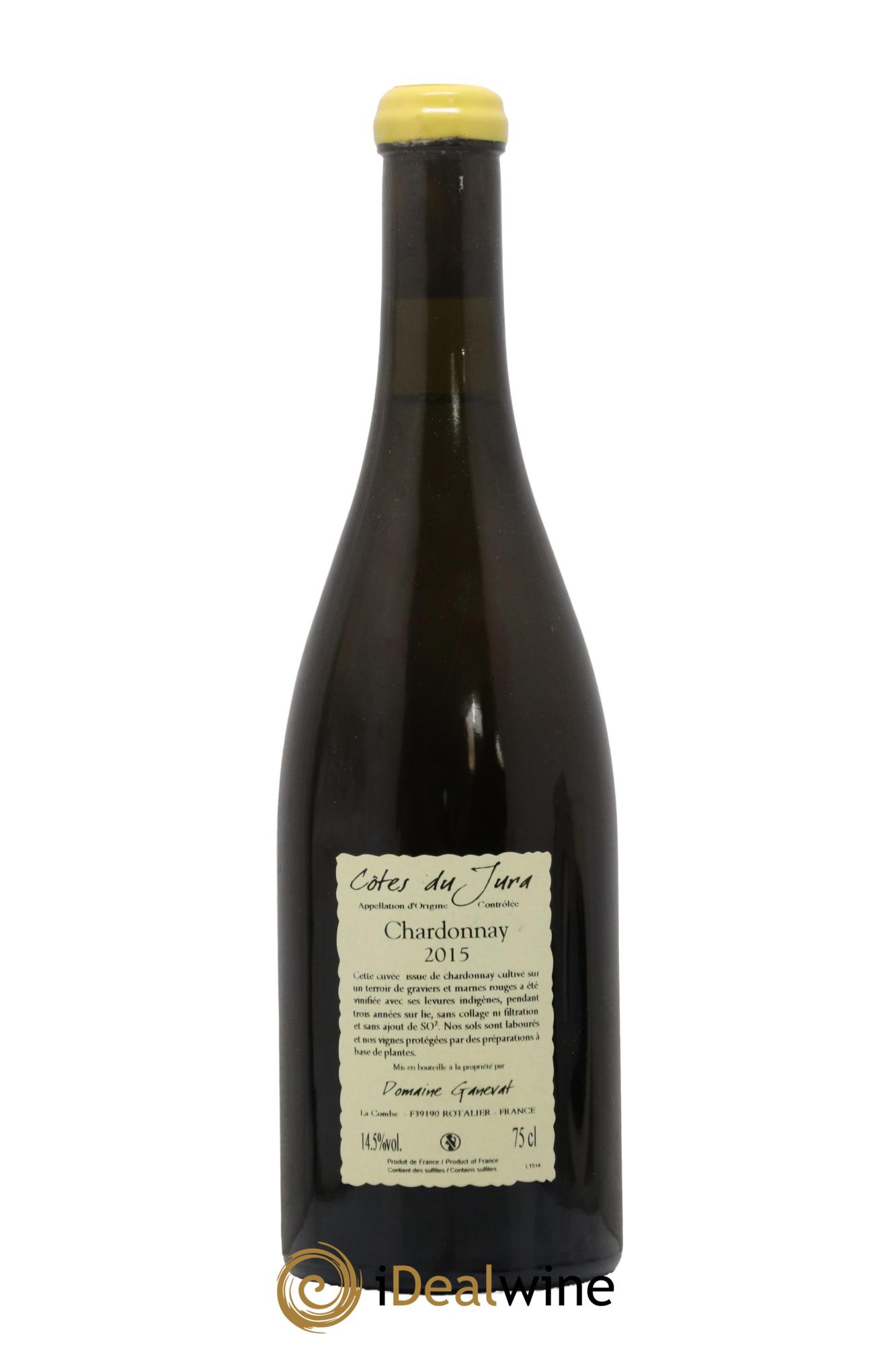 Côtes du Jura Les Gryphées Vieilles Vignes Jean-François Ganevat (Domaine) 2015 - Lot de 1 bouteille - 1