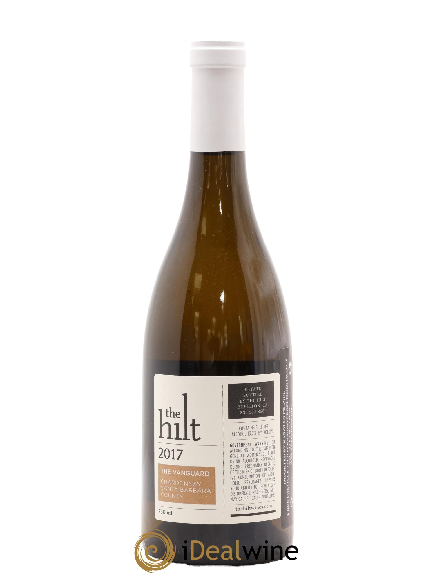 USA Santa Barbara County Chardonnay The Hilt The Vanguard 2017 - Lot de 1 bouteille - 1