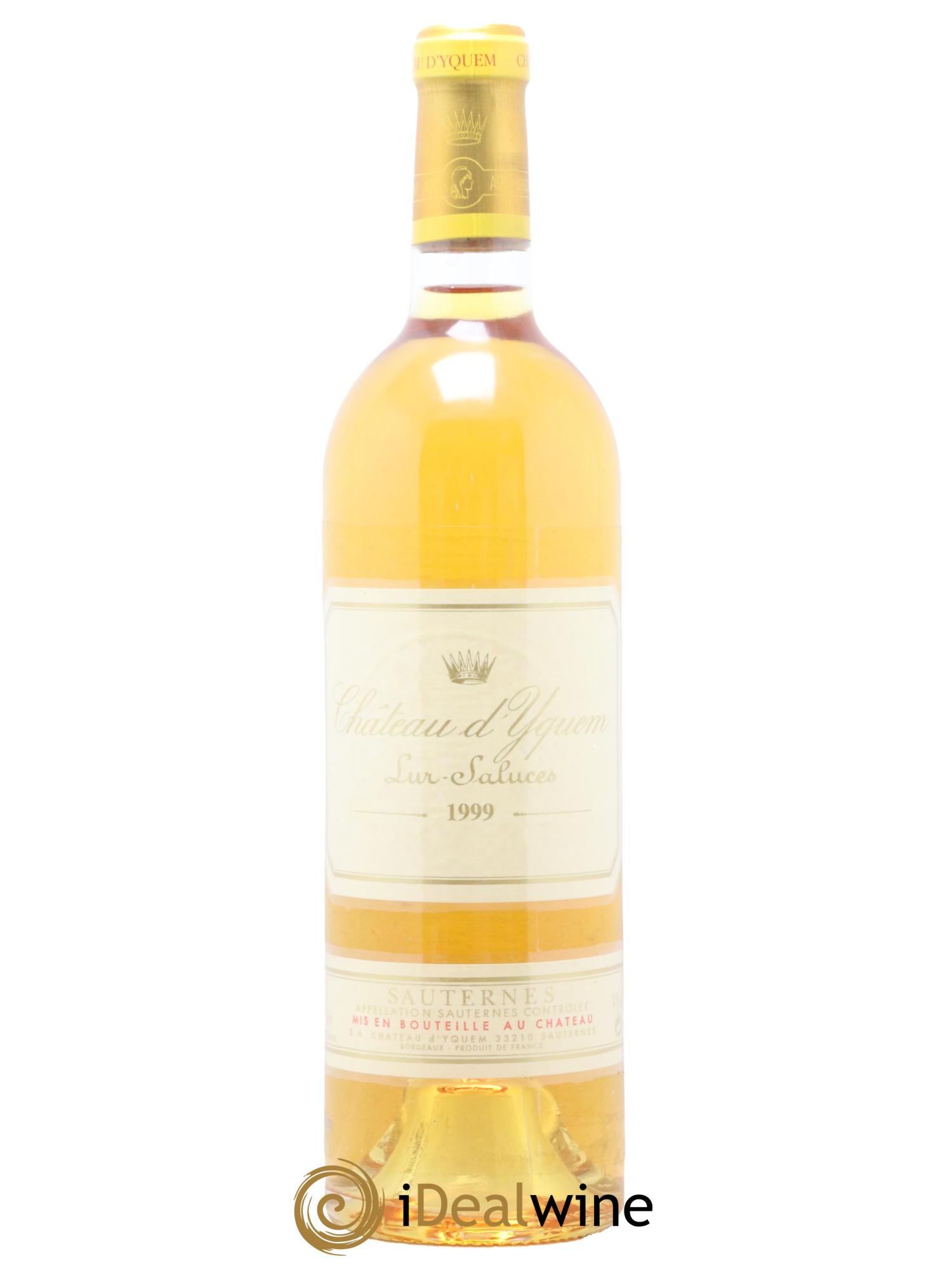 Château d' Yquem 1er Cru Classé Supérieur 1999 - Lotto di 1 bottiglia - 0