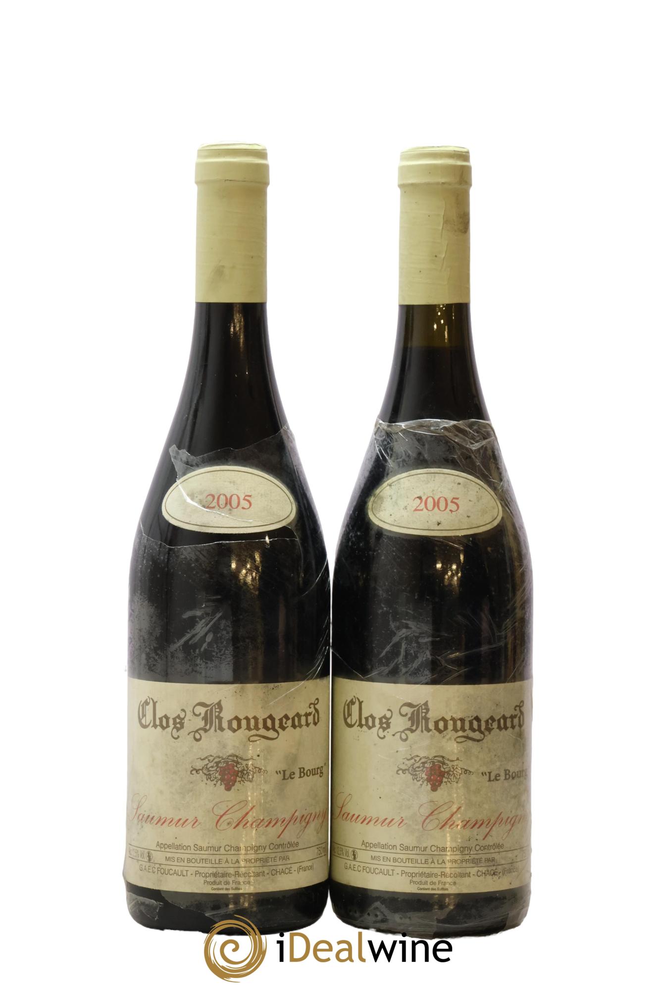 Saumur-Champigny Le Bourg Clos Rougeard 2005 - Lotto di 2 bottiglie - 0