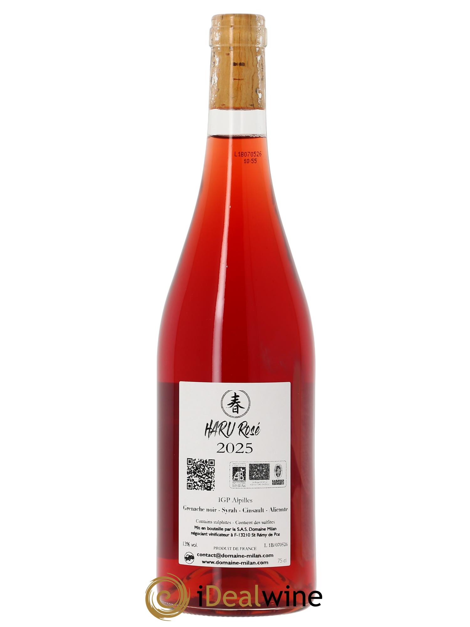 Vin de France Théophile Milan Haru Henri Milan 2025 - Posten von 1 Flasche - 1