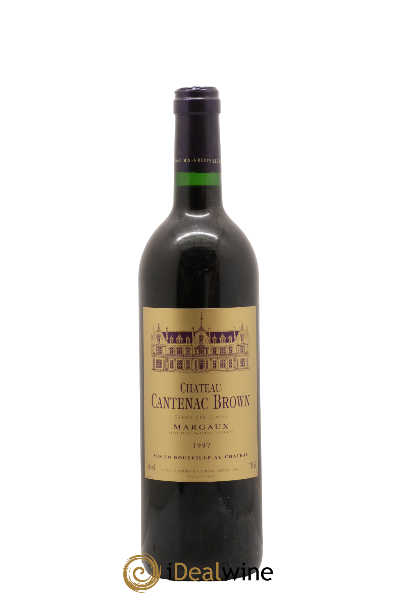 Château Cantenac Brown 3ème Grand Cru Classé 1997 - Posten von 1 Flasche - 0