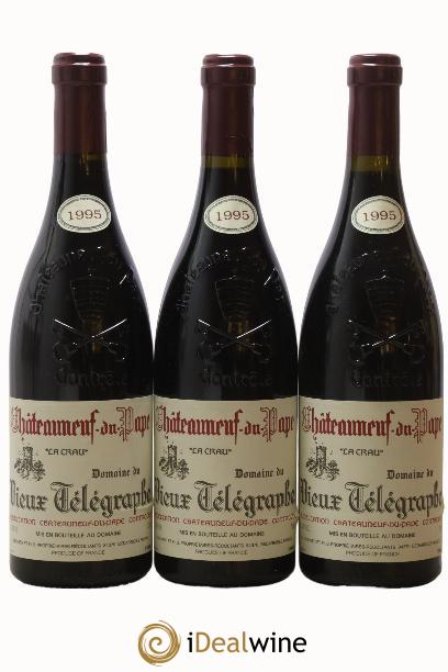 Châteauneuf-du-Pape Vieux Télégraphe (Domaine du) Vignobles Brunier 1995 - Lotto di 12 bottiglie - 2
