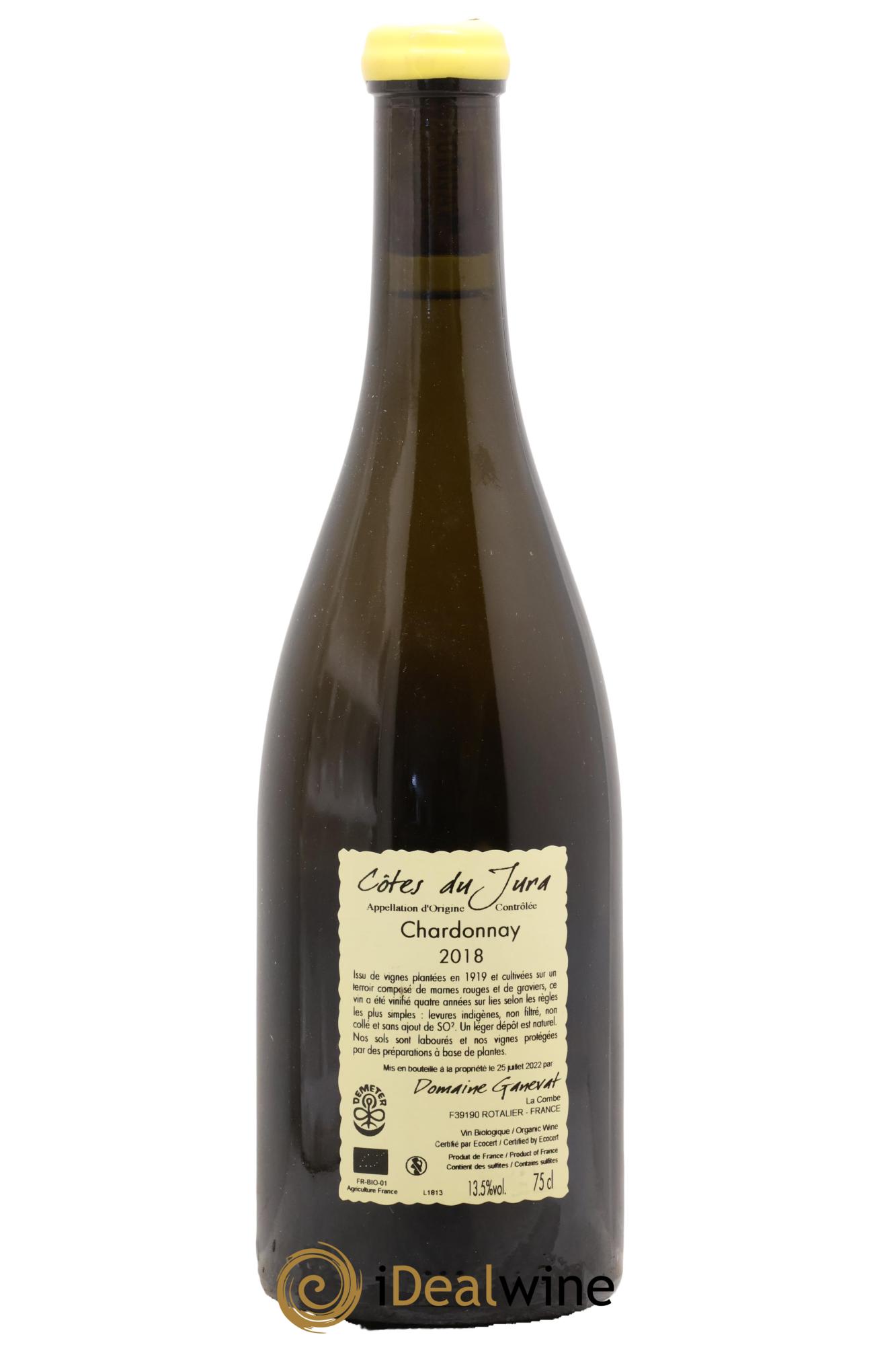Côtes du Jura Les Grands Teppes Vieilles Vignes Jean-François Ganevat (Domaine) 2018 - Lot de 1 bouteille - 1