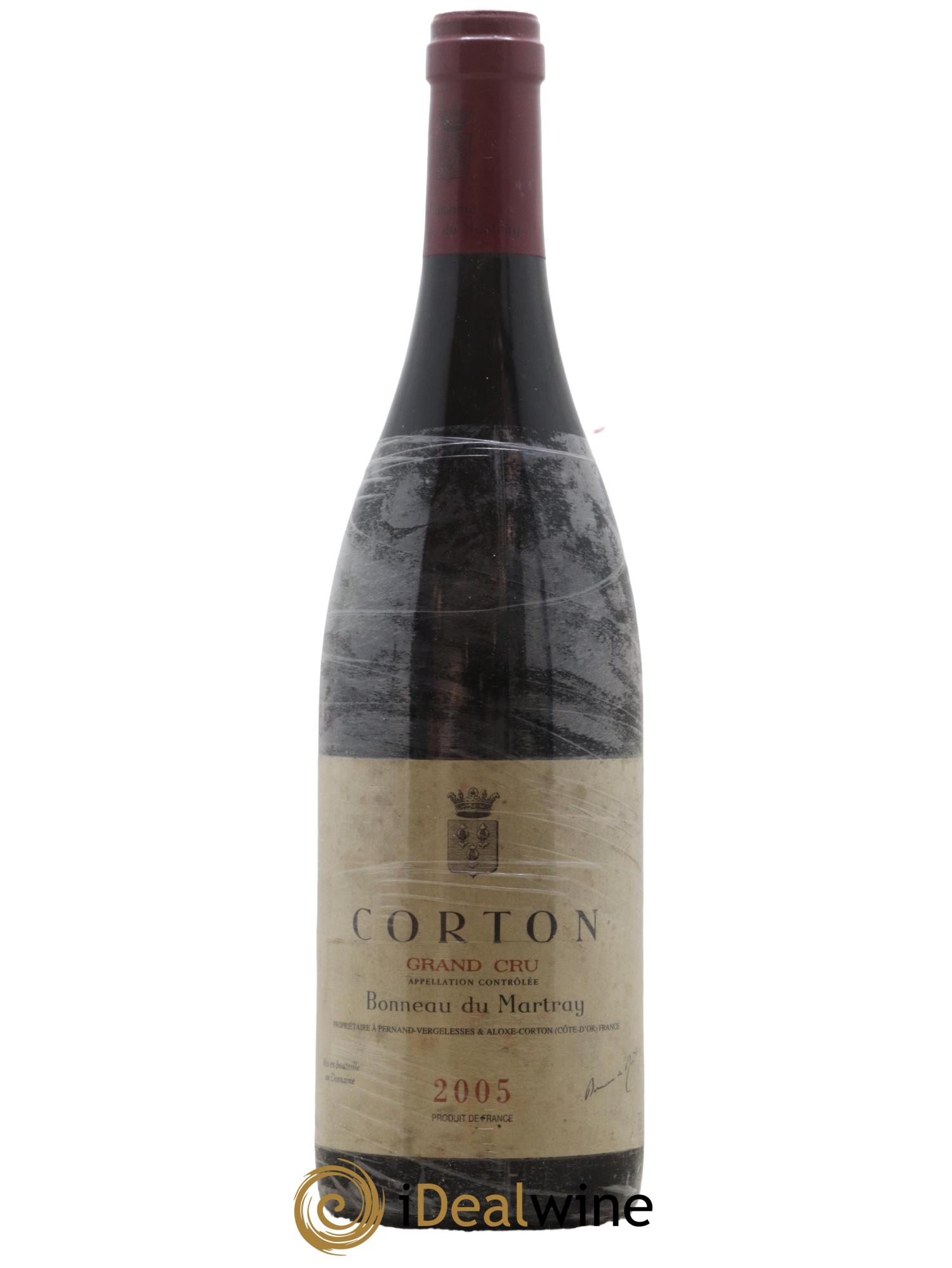 Corton Grand Cru Bonneau du Martray (Domaine) 2005 - Lot de 1 bouteille - 0