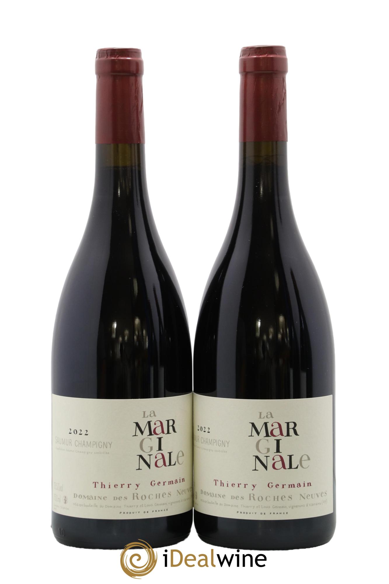 Saumur-Champigny La Marginale Domaine des Roches Neuves - Thierry Germain 2022 - Lot de 2 bouteilles - 0