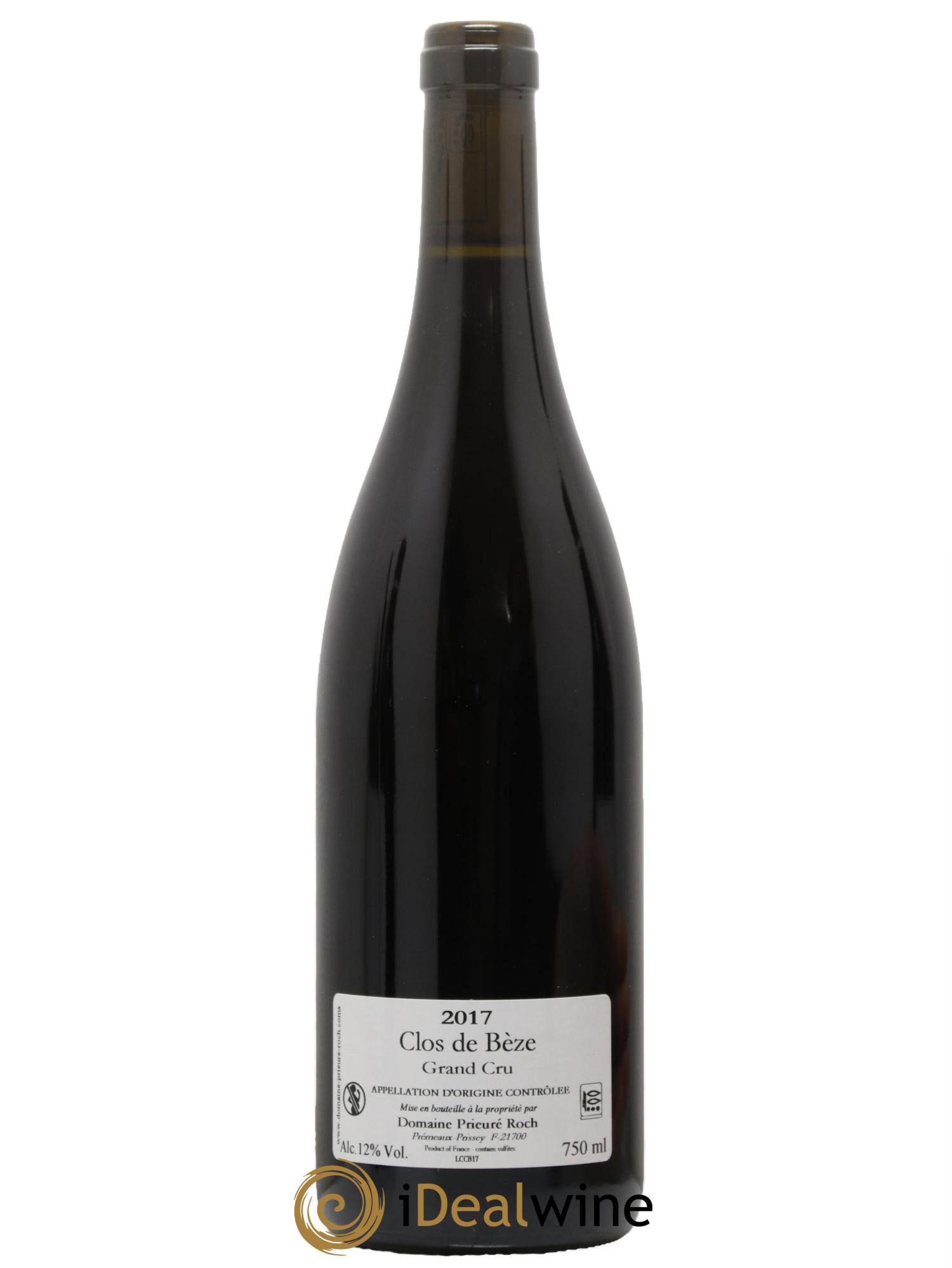Chambertin Clos de Bèze Grand Cru Prieuré Roch 2017 - Lotto di 1 bottiglia - 1