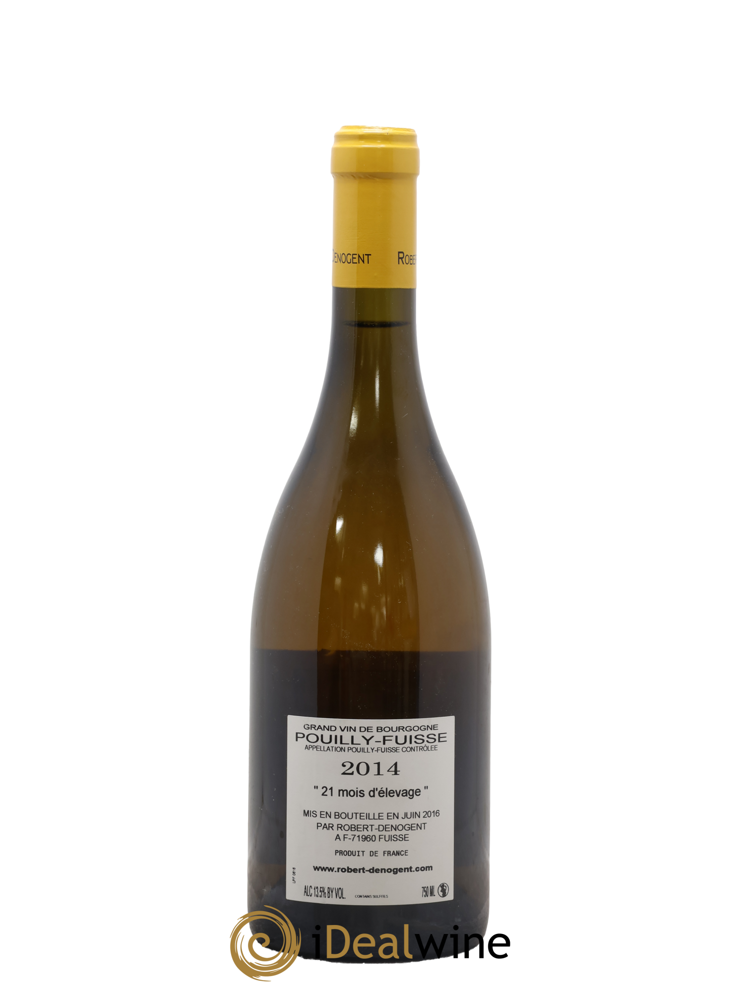 Pouilly-Fuissé La Croix Vieilles Vignes Robert Denogent (Domaine) 2014 - Posten von 1 Flasche - 1