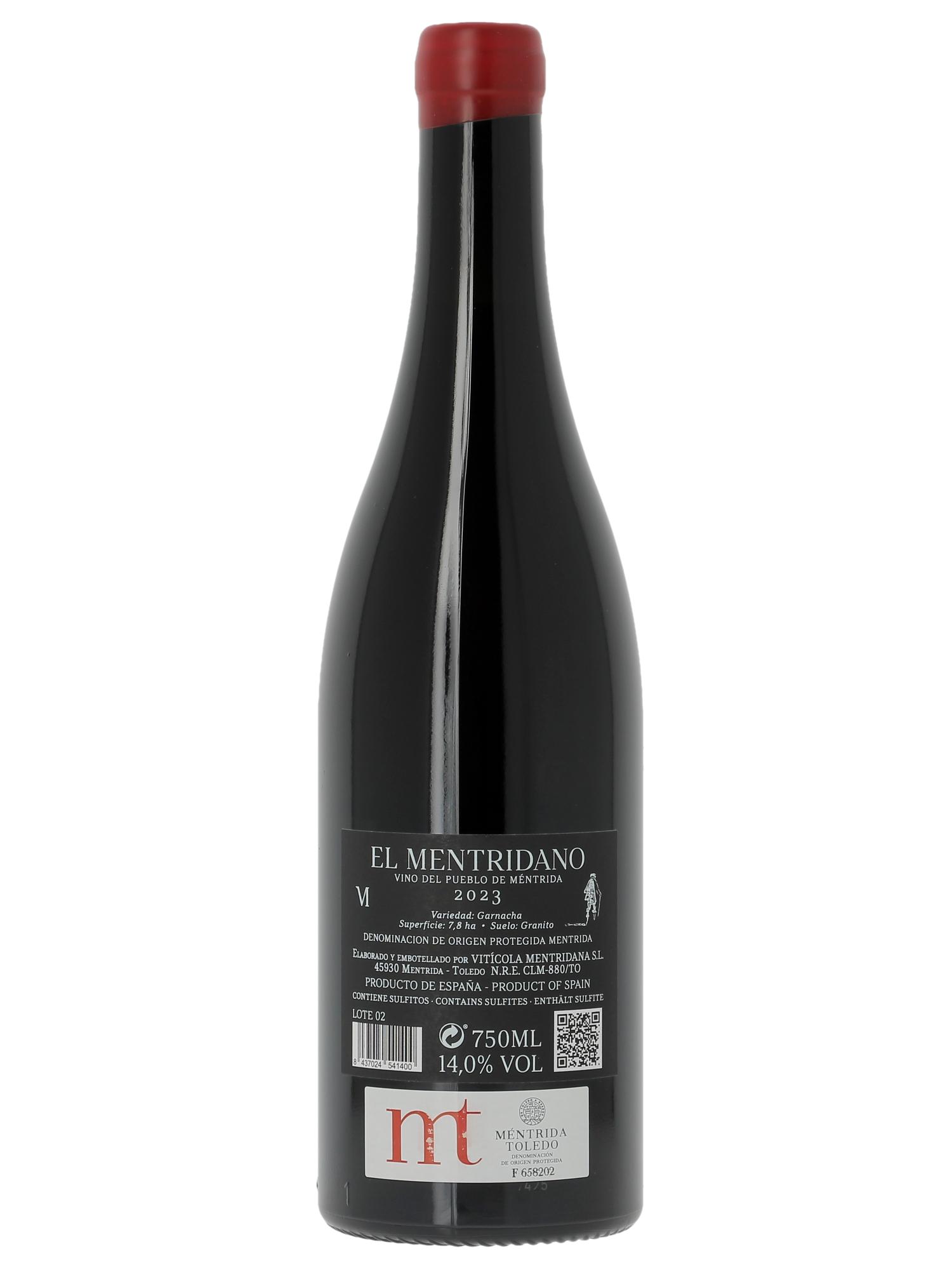 Mentridà DO Viticola Mentridana (anciennement Daniel Jimenez-Landi) El Mentridano 2023 - Lot of 1 bottle - 1