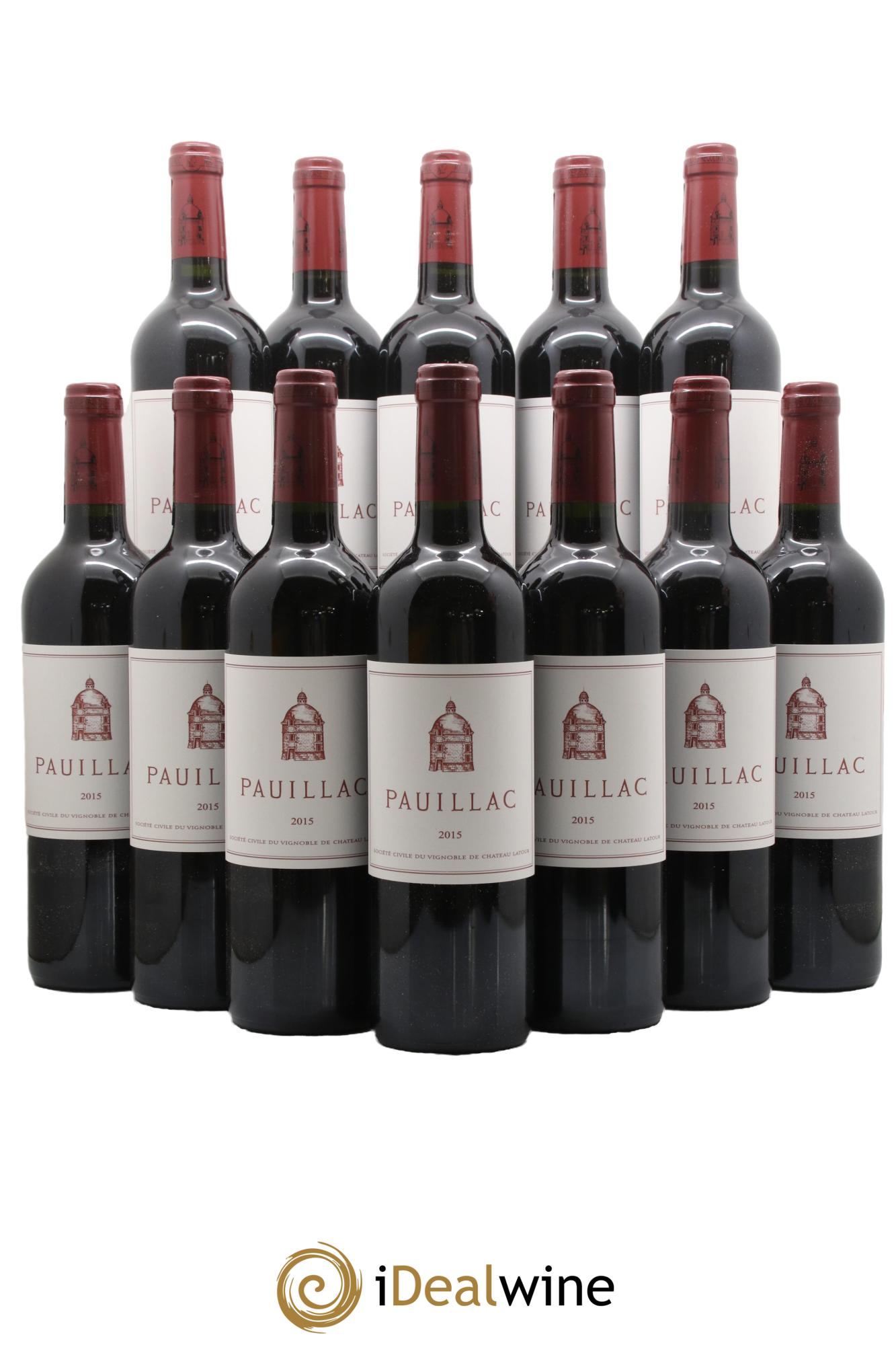 Pauillac de Château Latour 2015 - Lot of 12 bottles - 0
