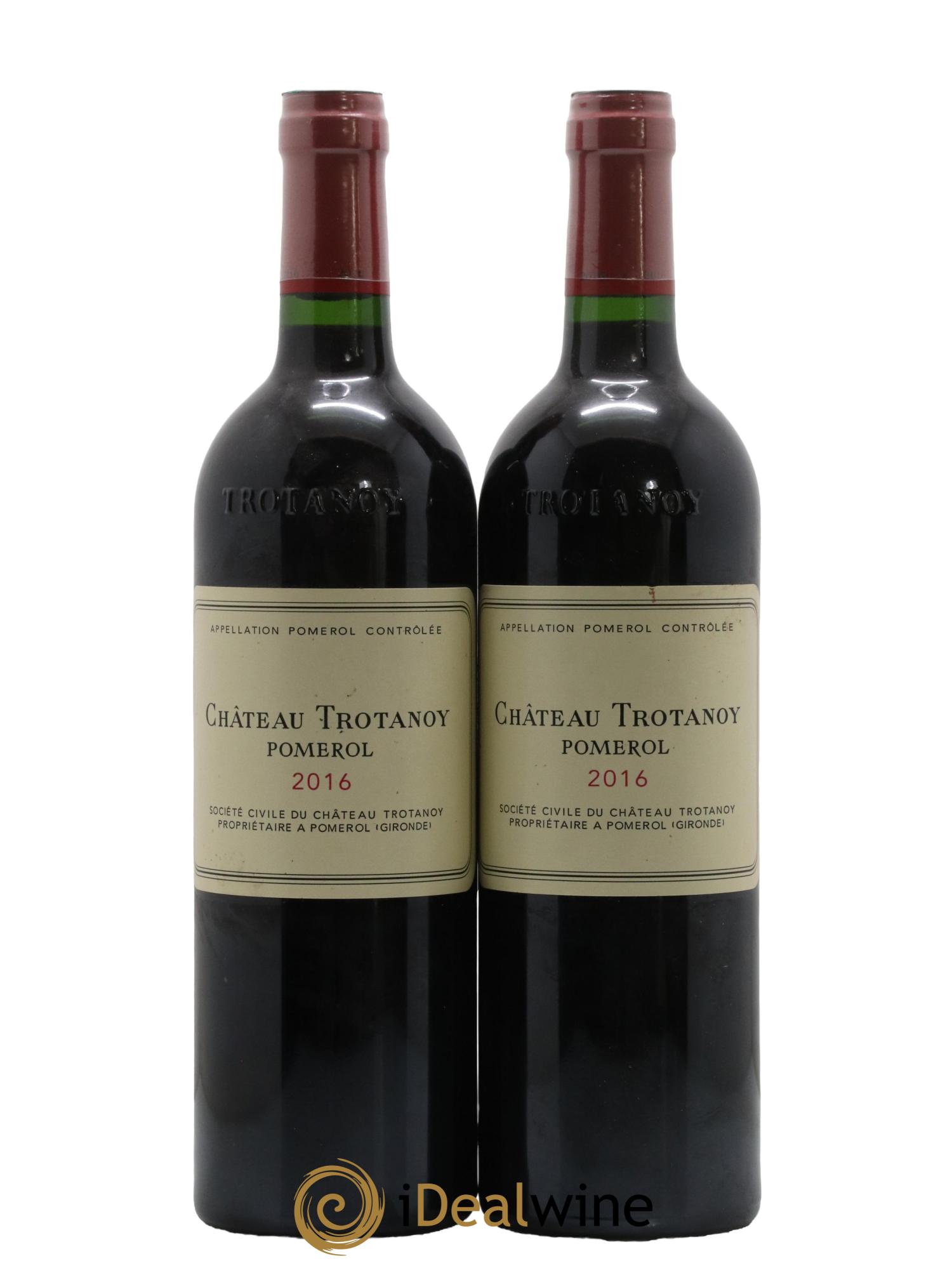 Château Trotanoy 2016 - Posten von 2 Flaschen - 0