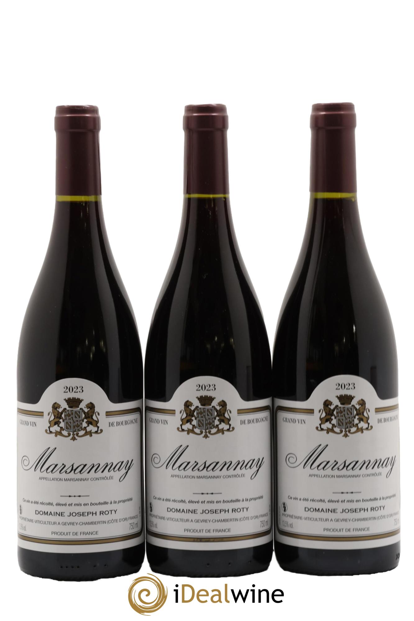 Marsannay Joseph Roty (Domaine) 2023 - Lot de 3 bouteilles - 0