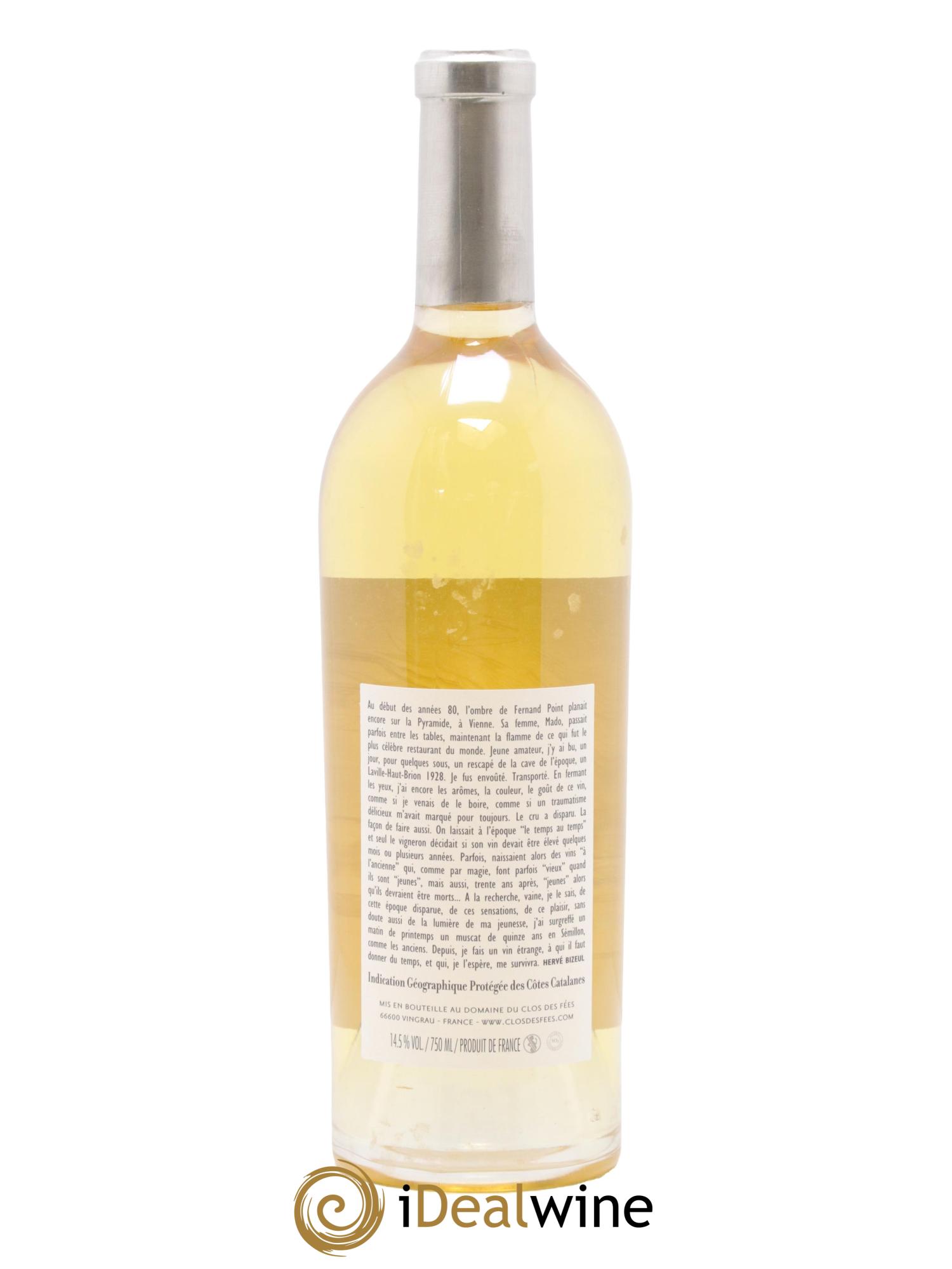 Côtes Catalanes (Anciennement IGP Pyrénées Orientales) Clos des fées Un faune avec son Fifre Hervé Bizeul 2015 - Lot de 1 bouteille - 2
