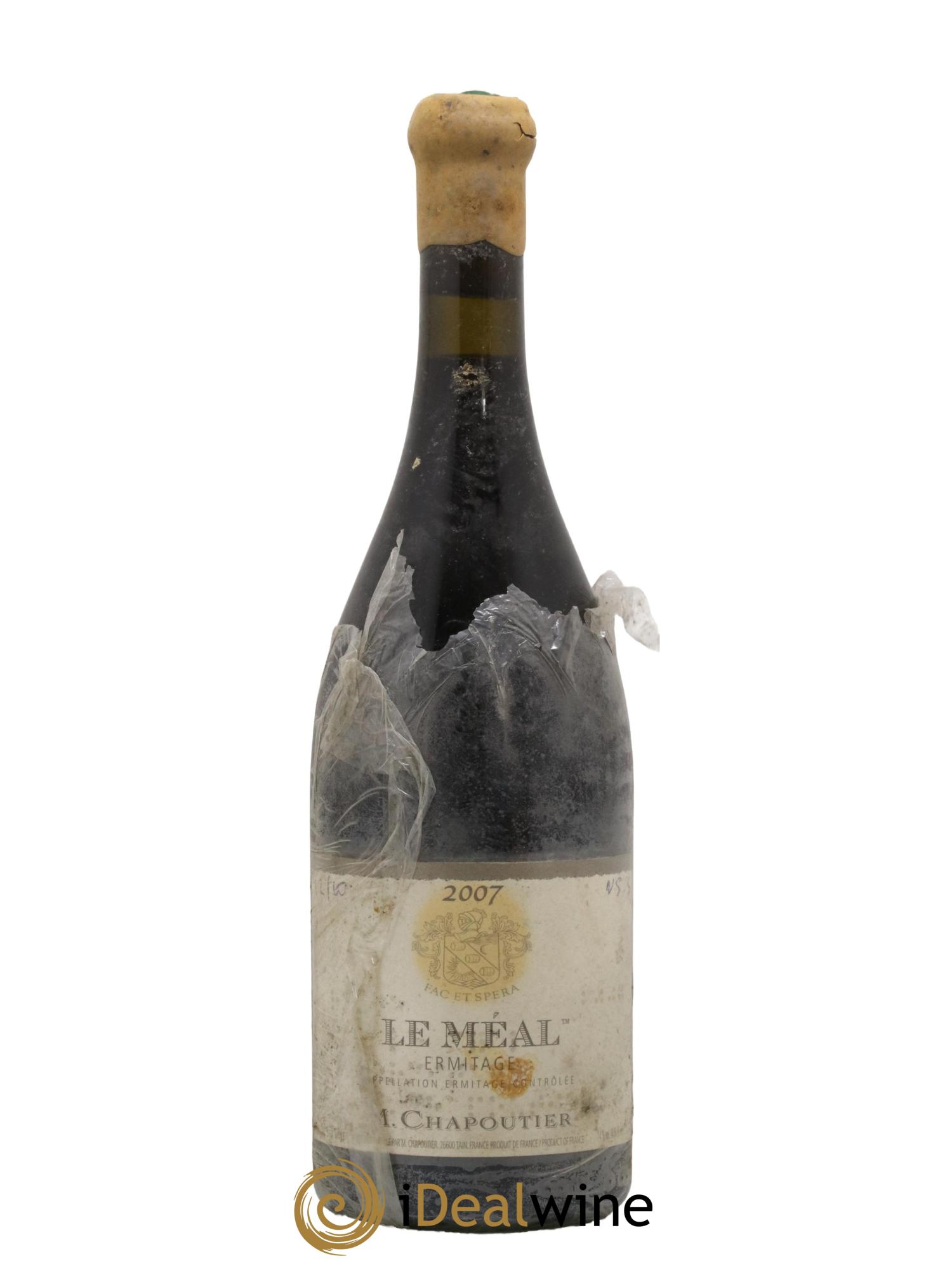 Hermitage Ermitage Le Méal Chapoutier 2007 - Lot de 1 bouteille - 0