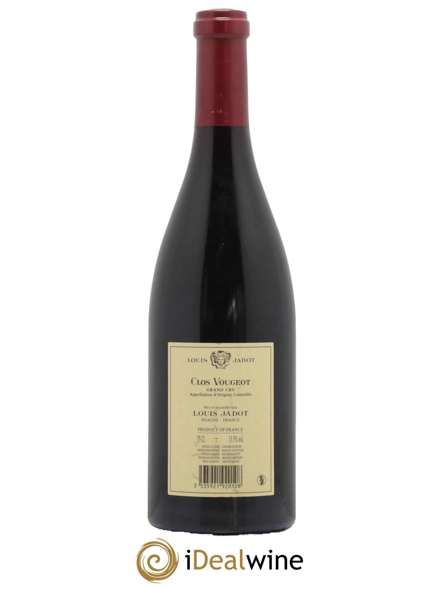 Clos de Vougeot Grand Cru Louis Jadot (Domaine) 2015 - Posten von 1 Flasche - 1